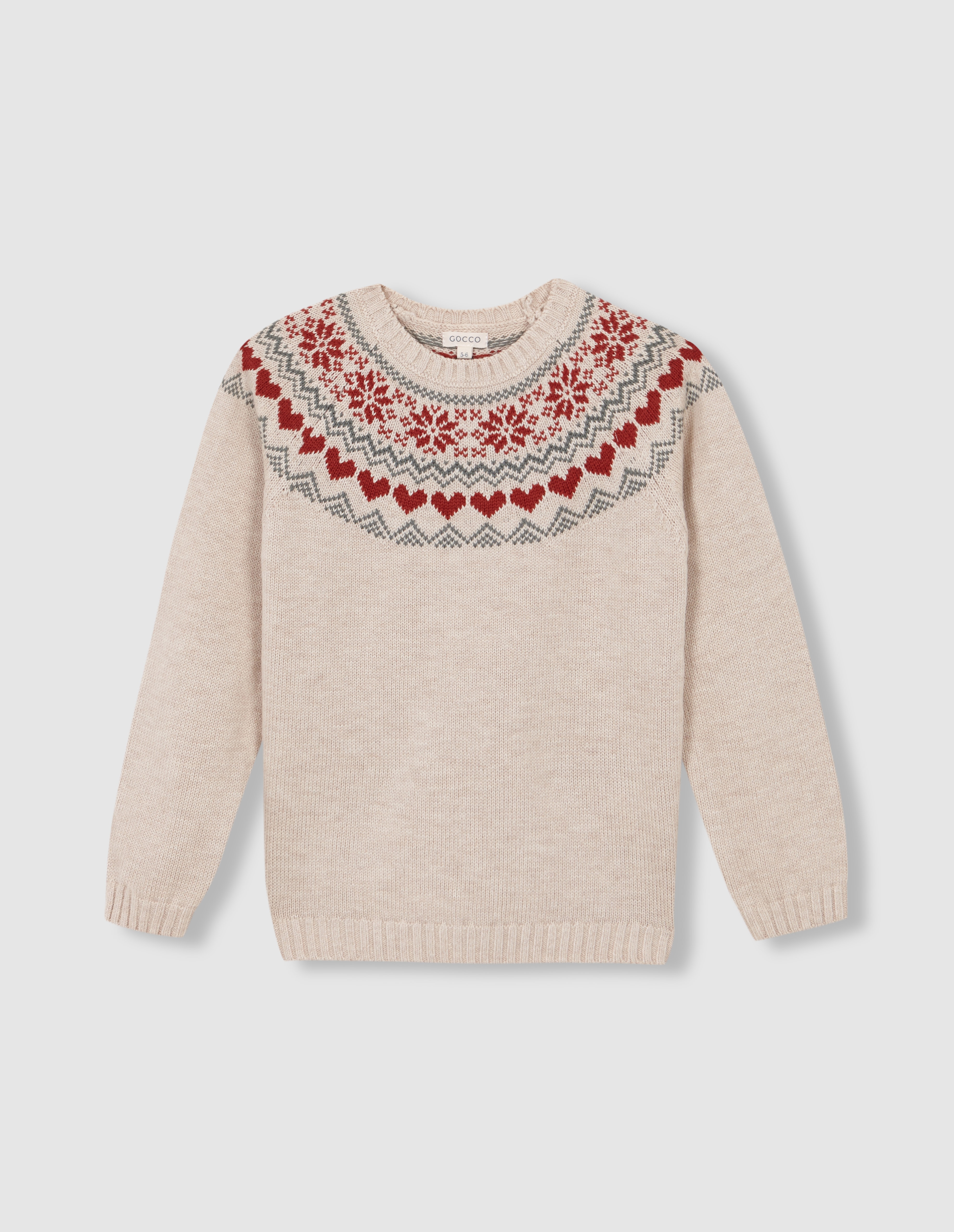 Imagem 0 de Camisola Infantil com Greca na Gola