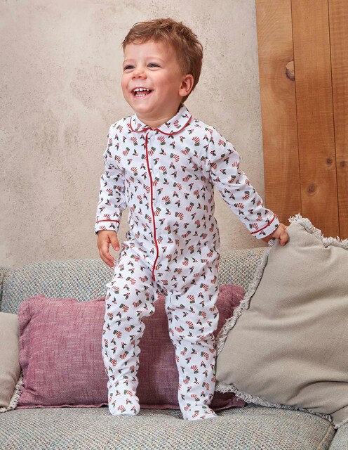 Imagem 0 de Pijama para Bebé de Natal com Vivo em Contraste