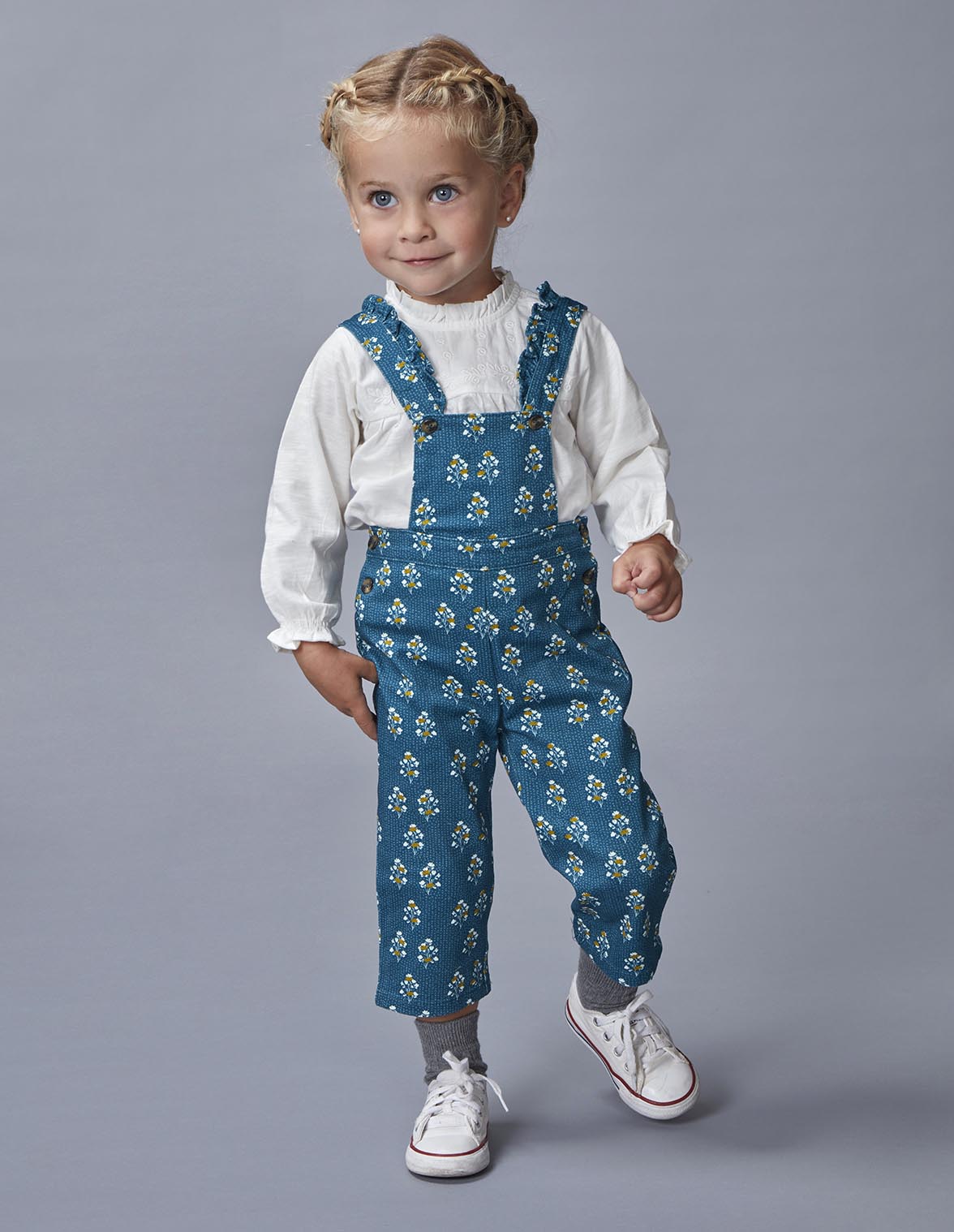 Imagem 0 de Jardineira para Bebé Comprida com Estampado