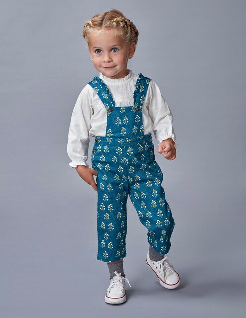 Imagem 0 de Jardineira para Bebé Comprida com Estampado