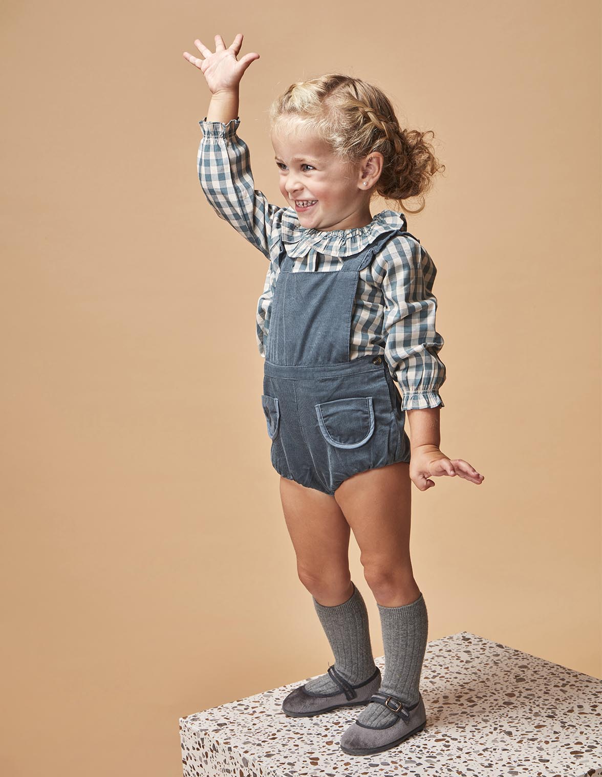 Imagem 0 de Calças Bombacho para Bebé com Alças