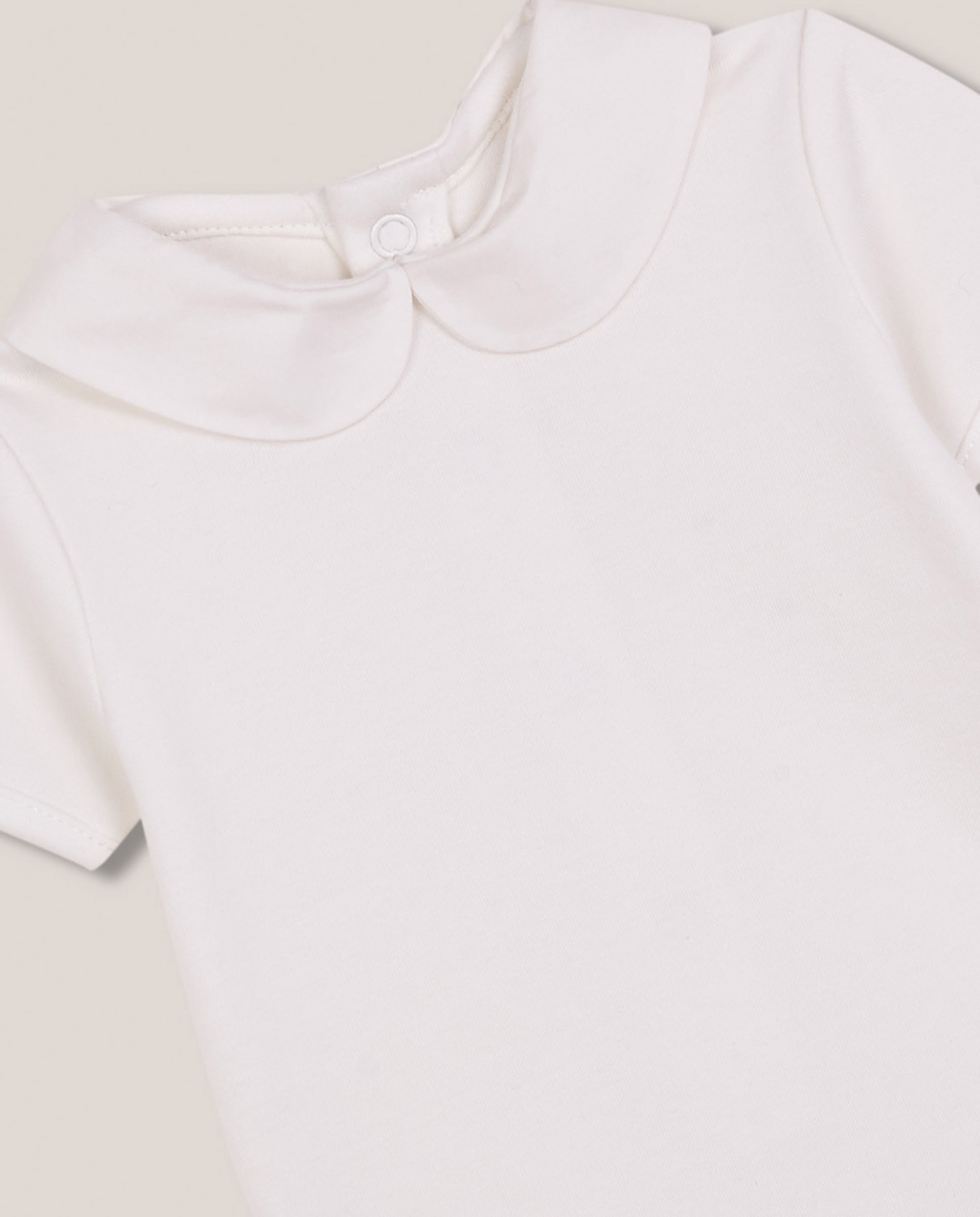 Body Formal para Bebé com Gola Bebé Gocco Branco-marfim-3