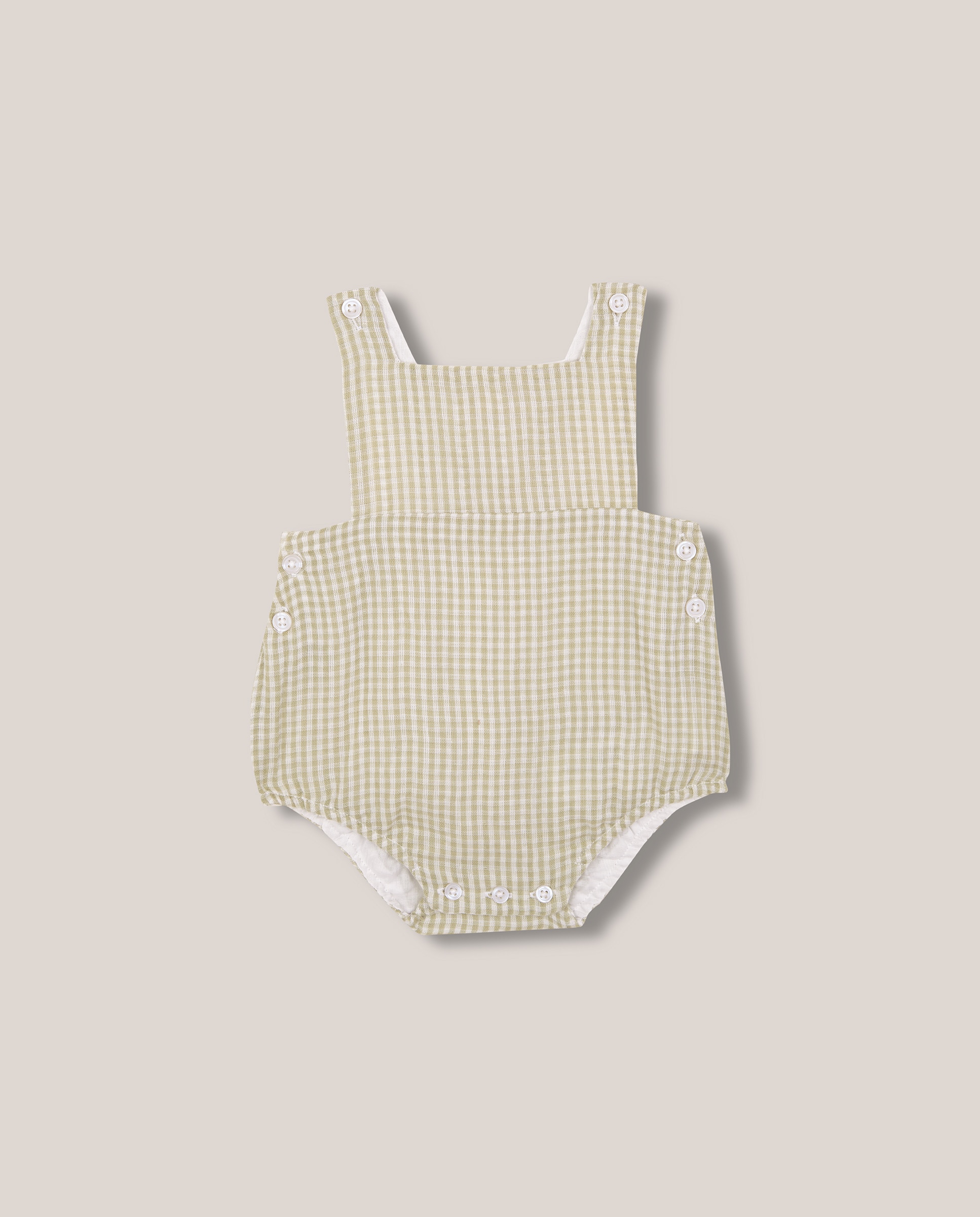 Imagem 0 de Macacão Curto para Bebé de Vichy