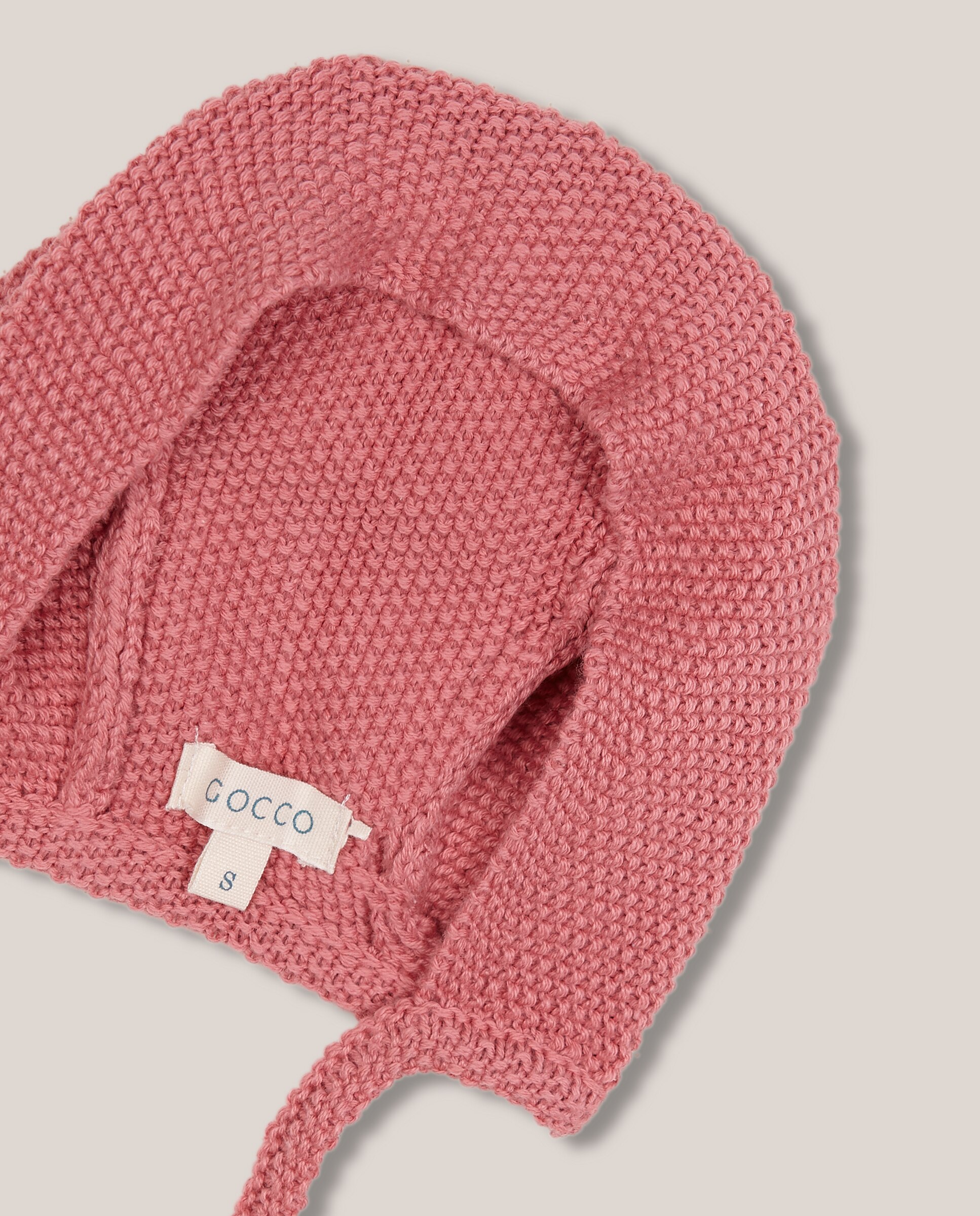 Capota para Bebé de Malha Bobo Gocco Coral-2