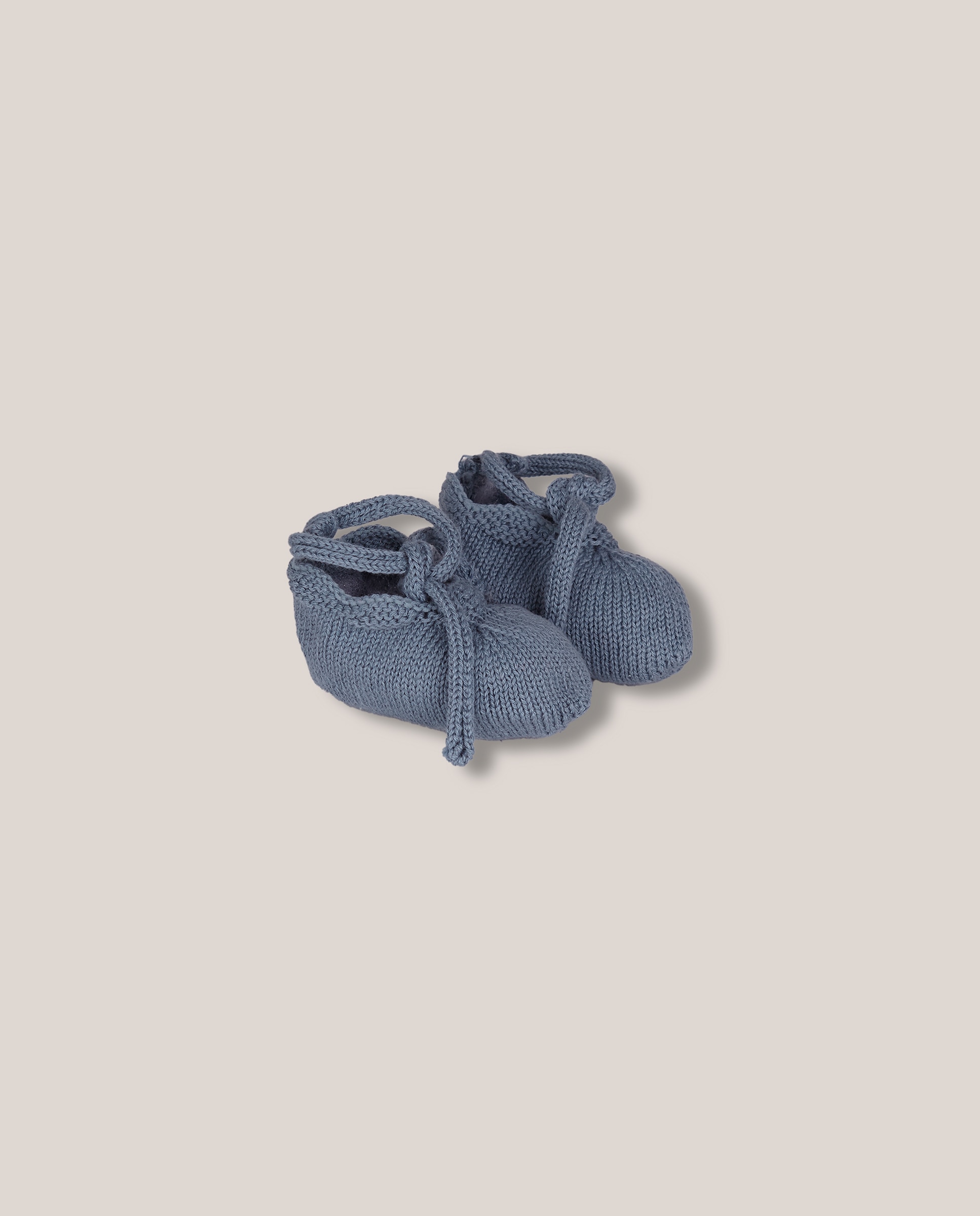 Patuco para Bebé com Ondas Cinzento-2