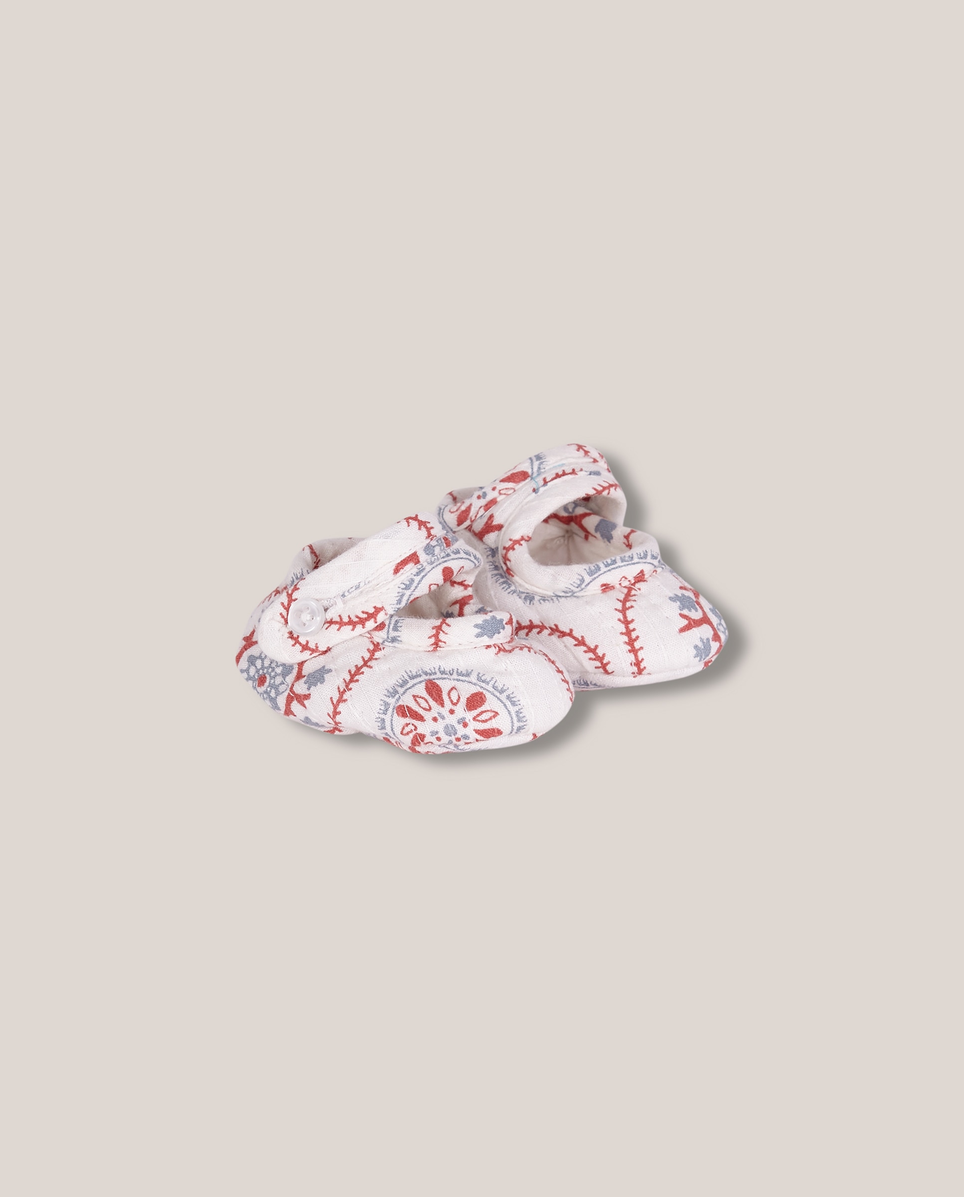 Botinhas de Bebé Gocco Branco-2