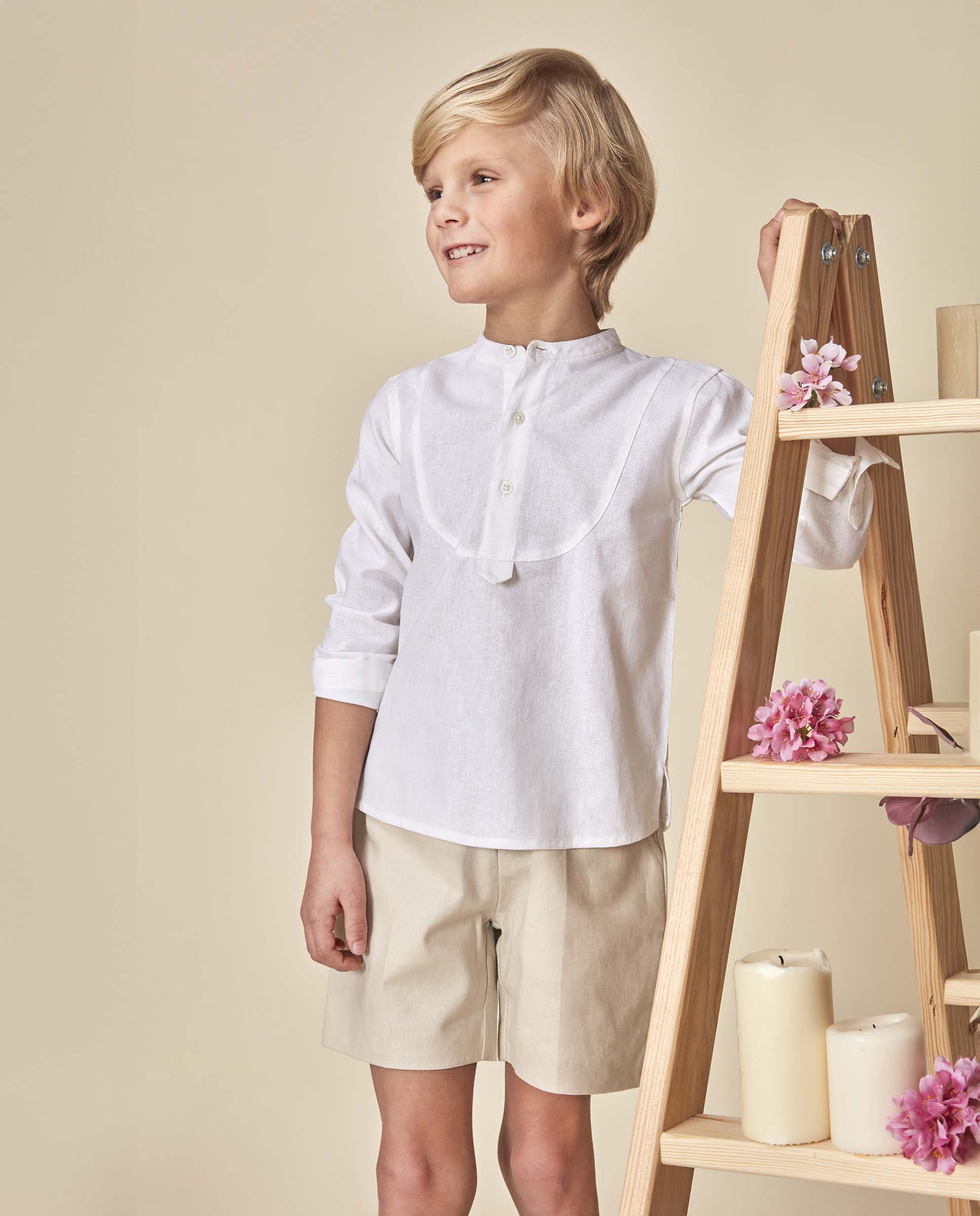 Imagem 0 de Camisa Infantil Panadeira de Linho