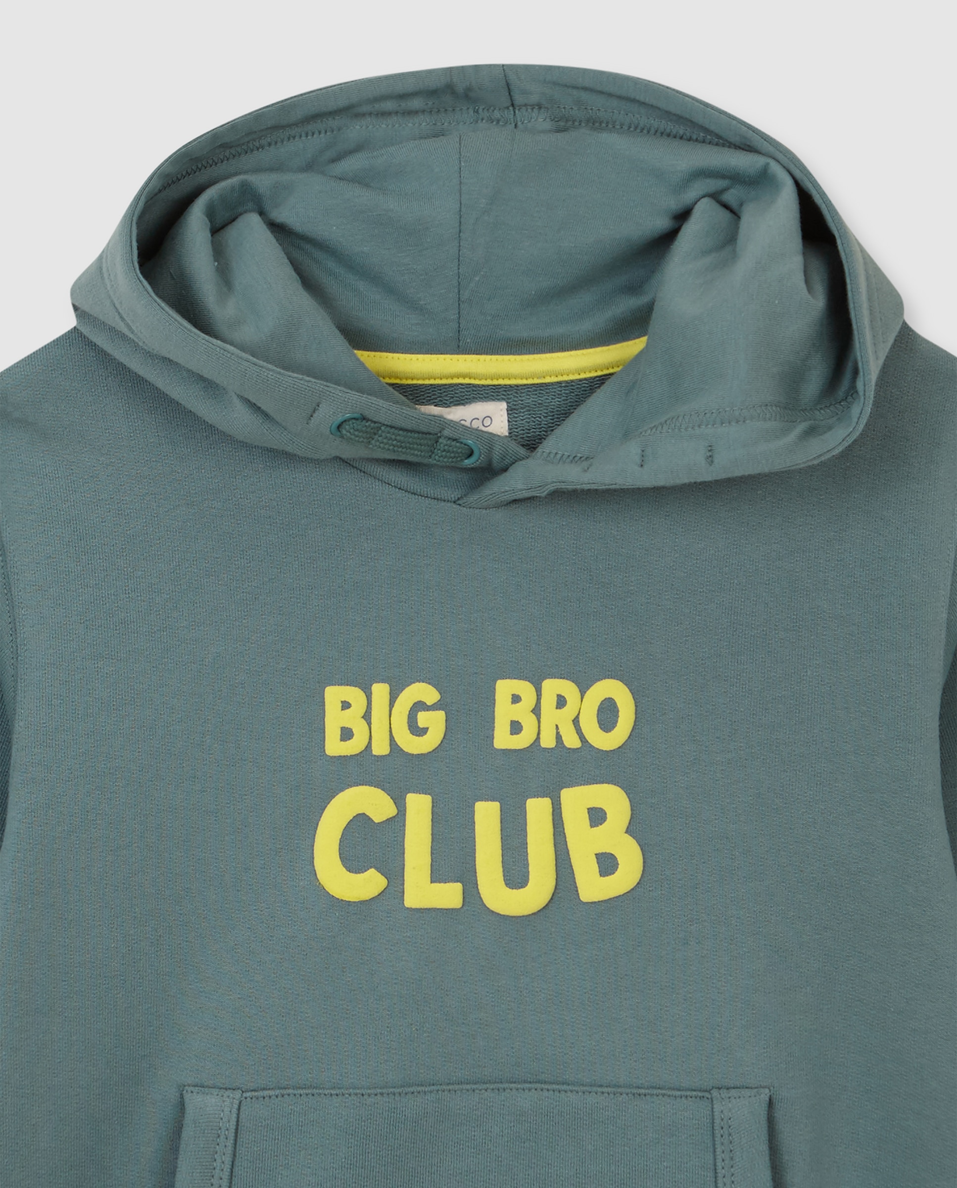 Sweatshirt Infantil Big Brother Gocco Verde-3