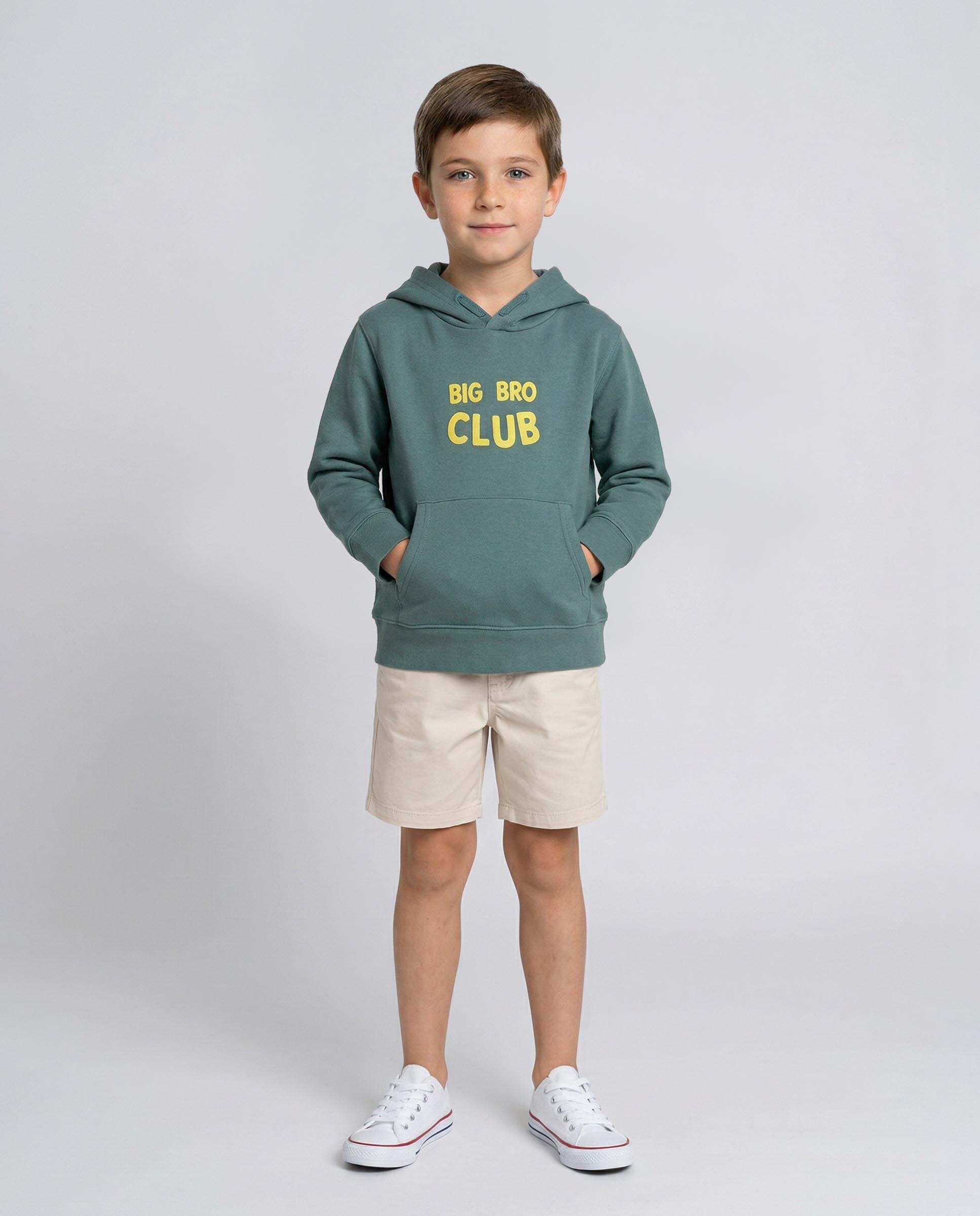 Sweatshirt Infantil Big Brother Gocco Verde-5