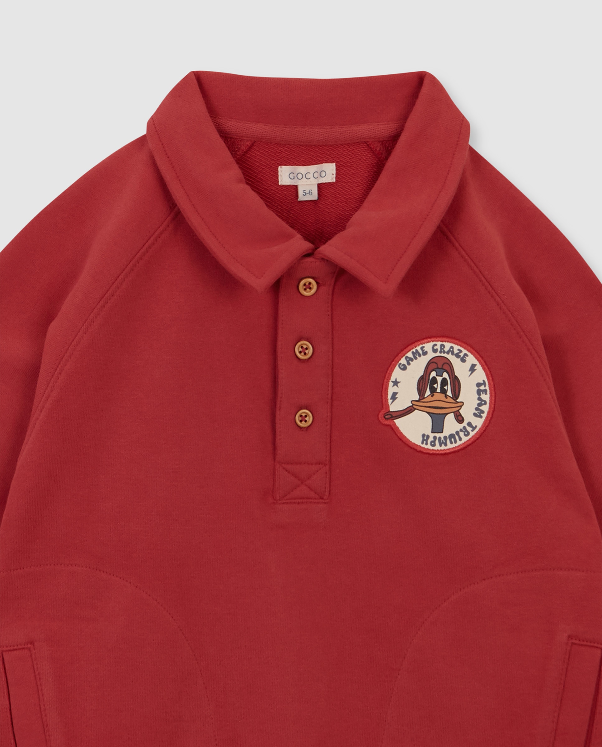 Sweatshirt Infantil Summer Print Coral-3