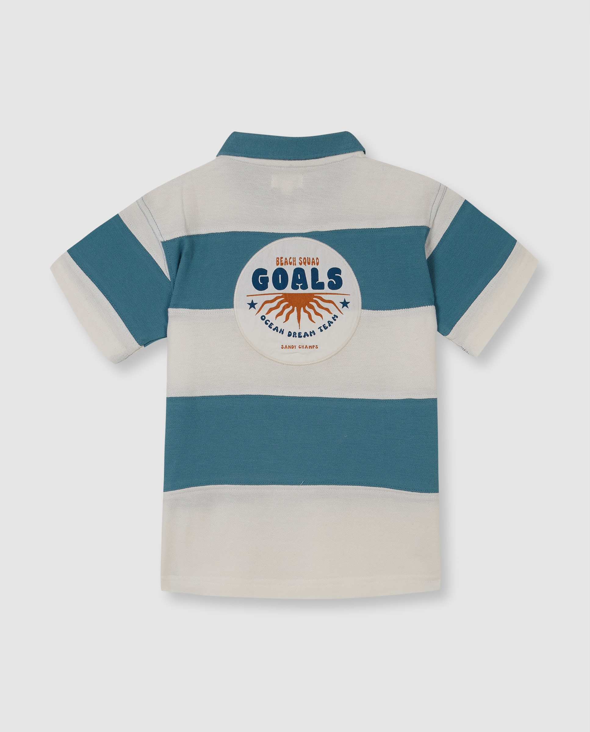 Polo Infantil Summer Vibes Gocco Azul-2