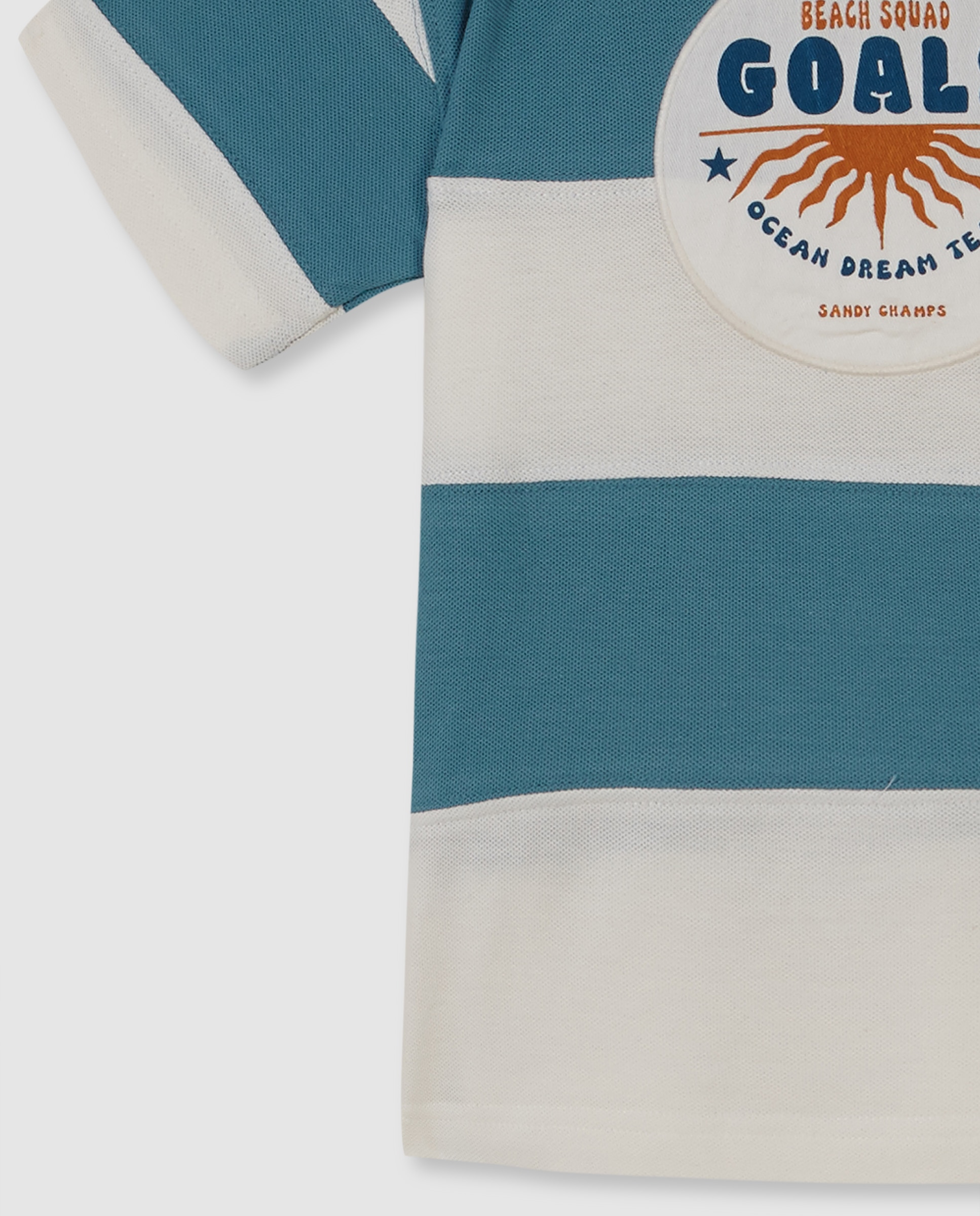 Polo Infantil Summer Vibes Gocco Azul-4