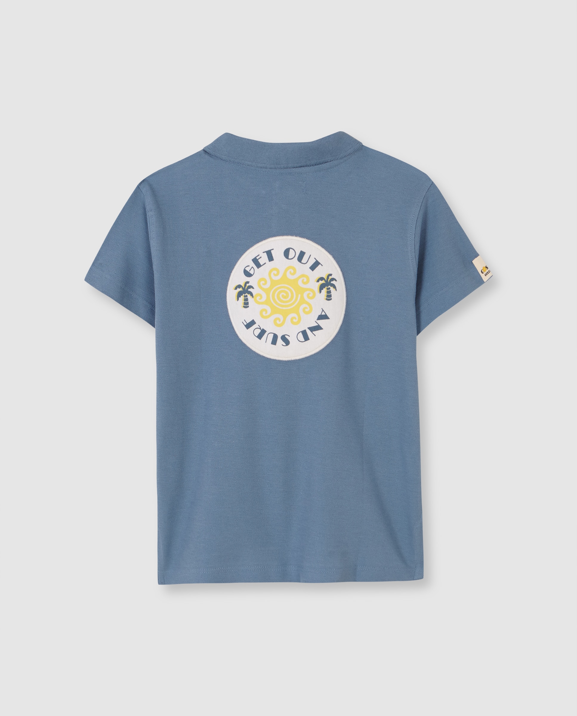 Polo Infantil Surf Gocco Azul-celeste-2