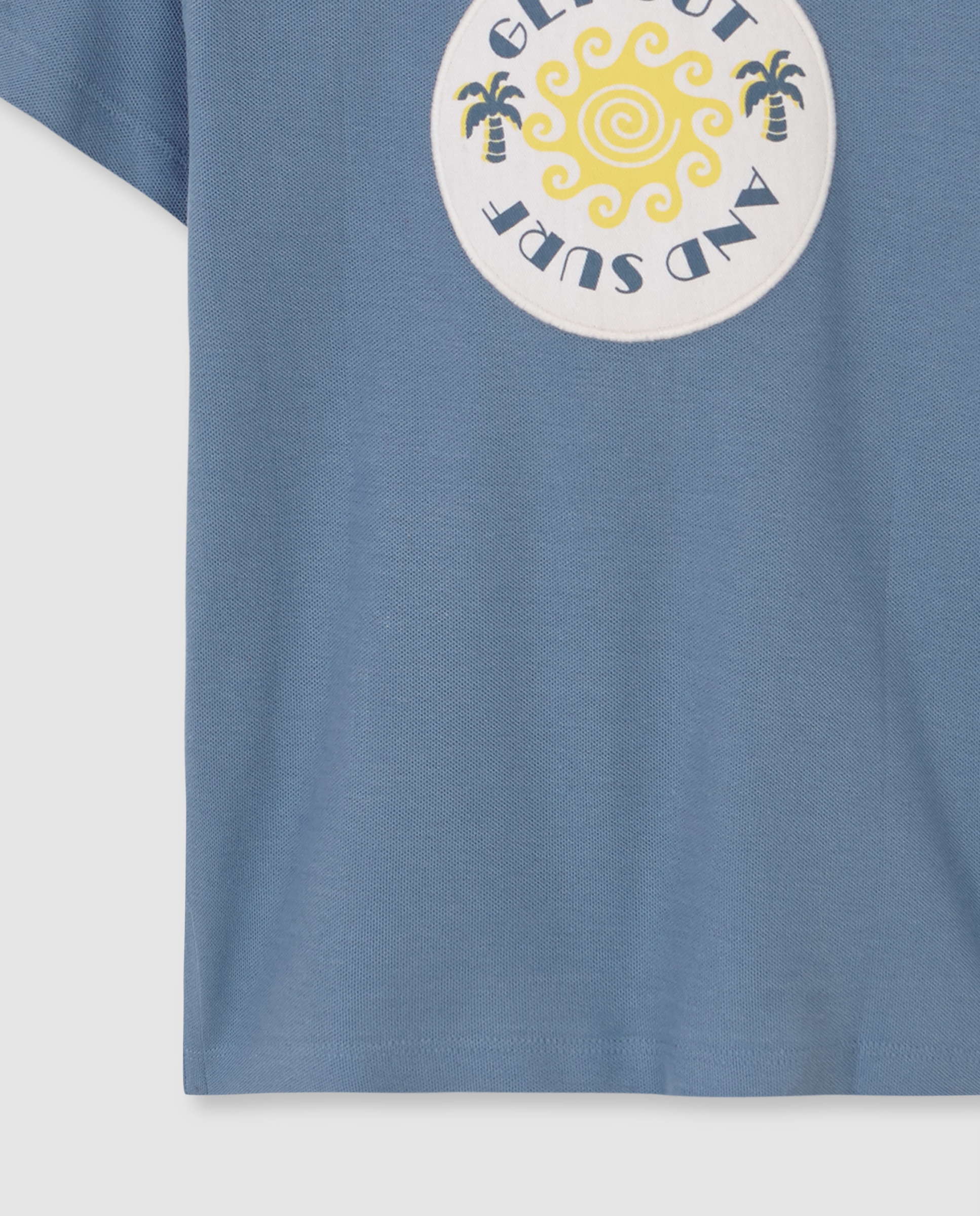 Polo Infantil Surf Gocco Azul-celeste-4