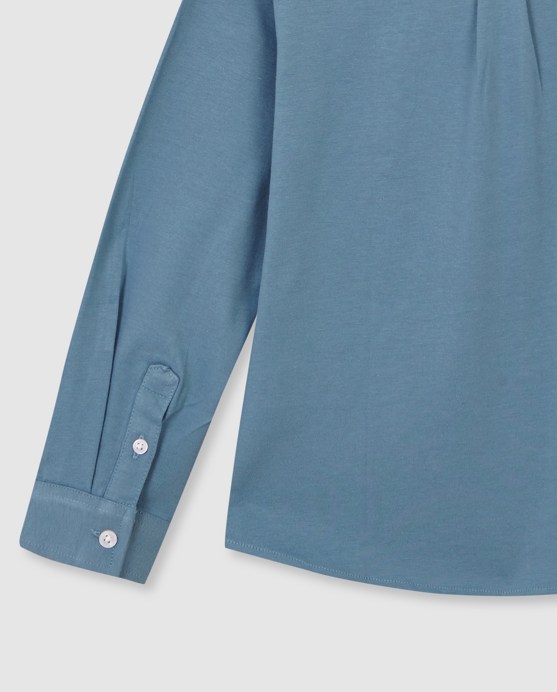 Camisa Polo Infantil Azul-4