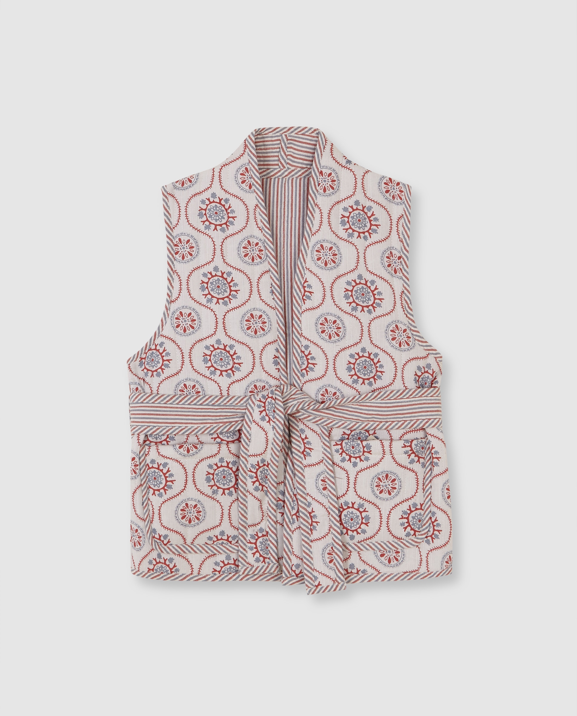 Imagem 0 de Colete Infantil Acolchoado Estampado Reversível