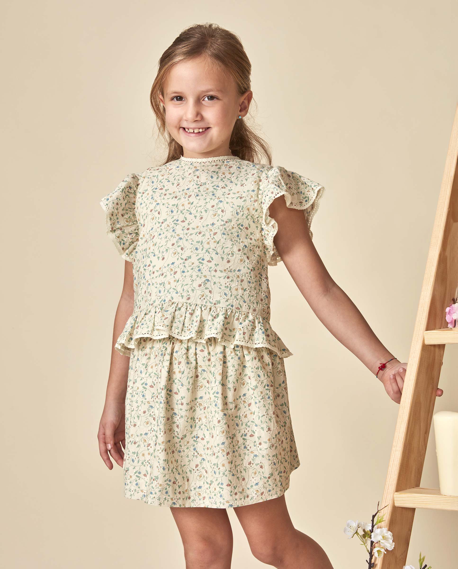 Imagem 0 de Saia Infantil Estampada