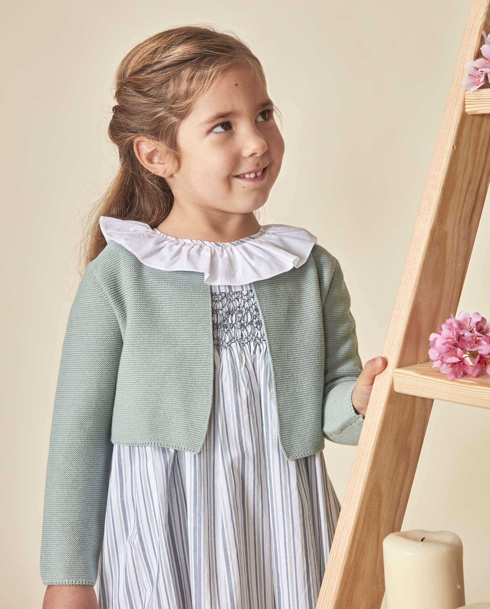 Imagem 0 de Casaco Curto Infantil com Malha Bobo