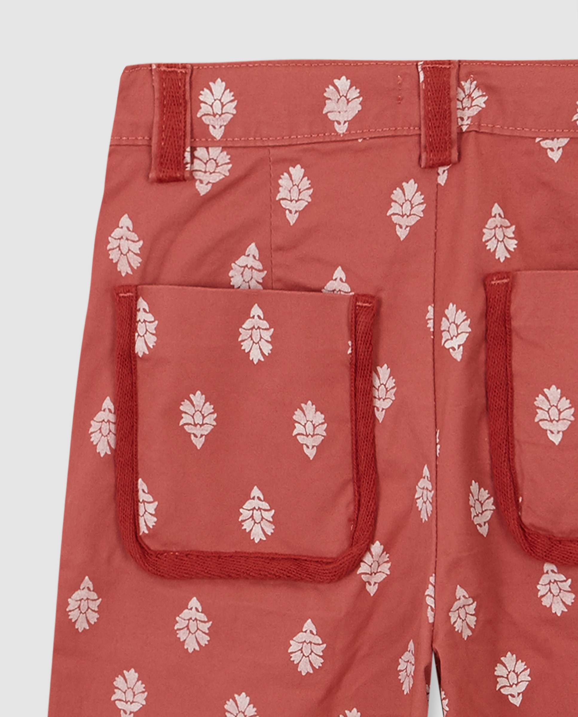 Jeans Compridos Infantil com Estampado Artesanal Gocco Rosa-4