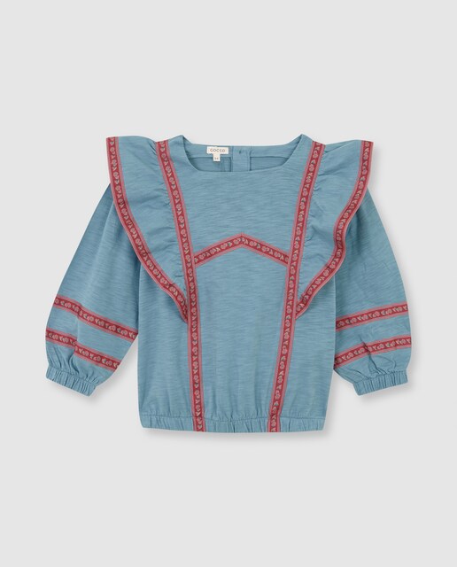 Imagem 0 de T-shirt Infantil com Vivos em Contraste