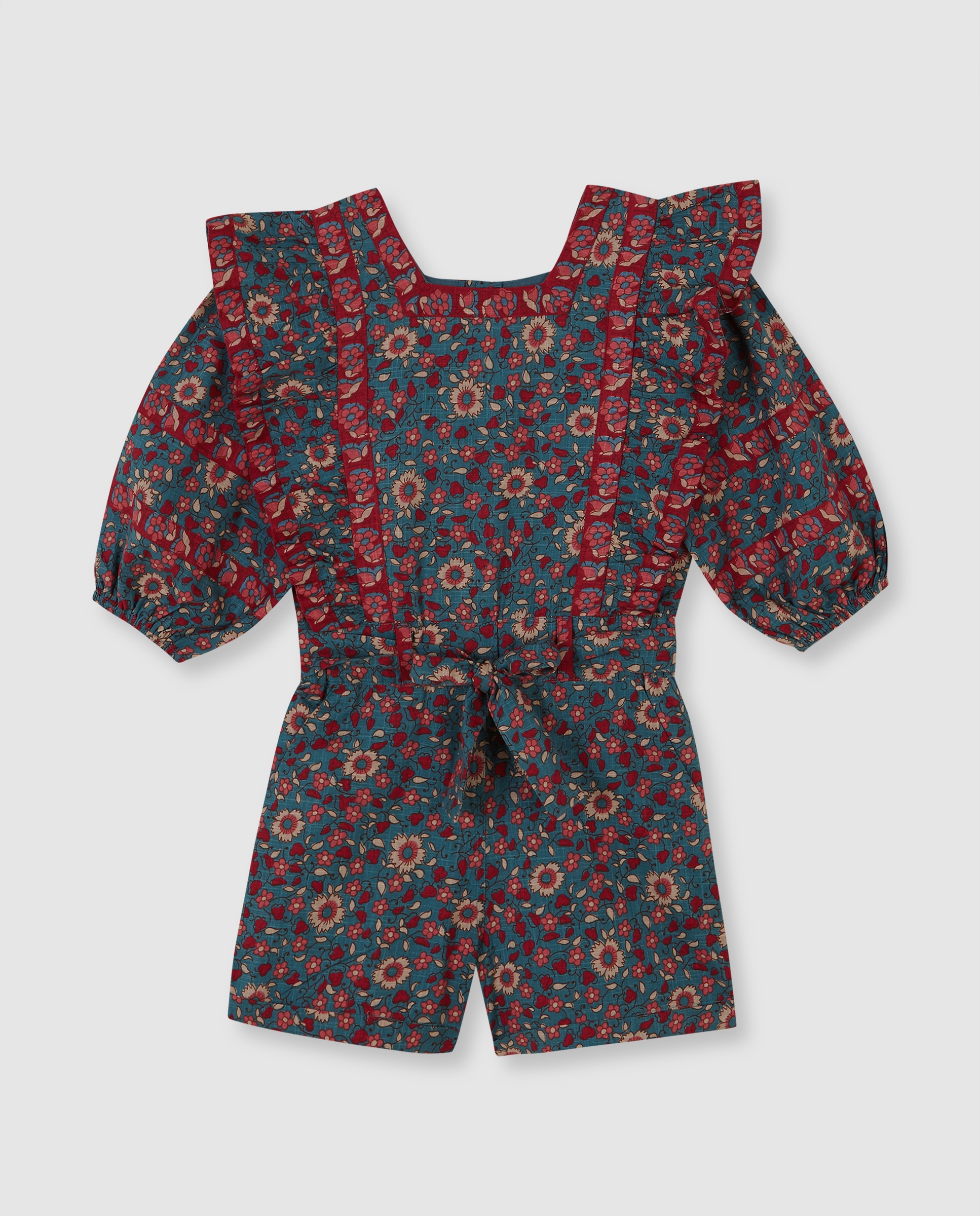 Imagem 0 de Macacão Infantil de Estampado com Vivos em Contraste