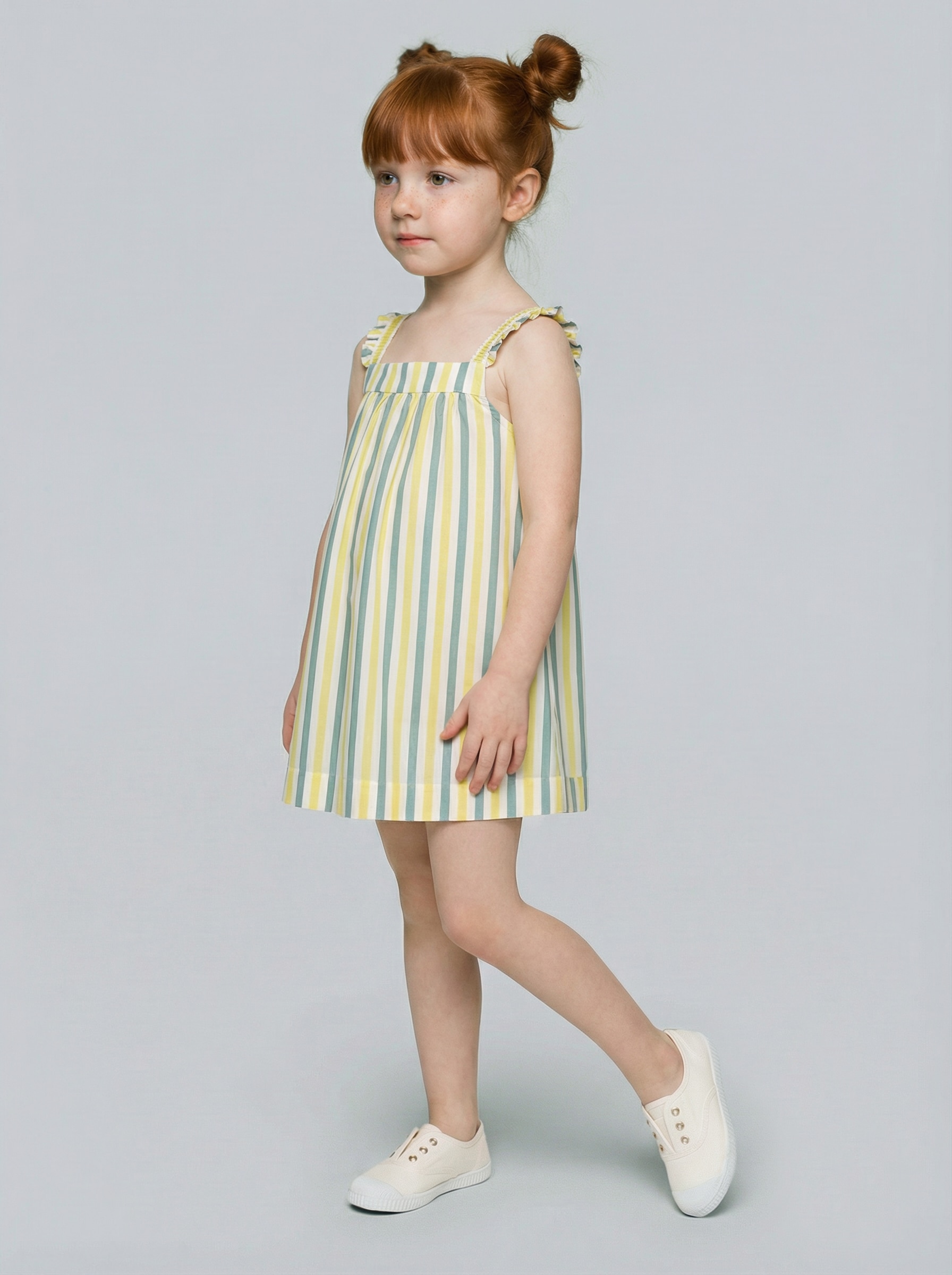Vestido Infantil Gocco Branco-5