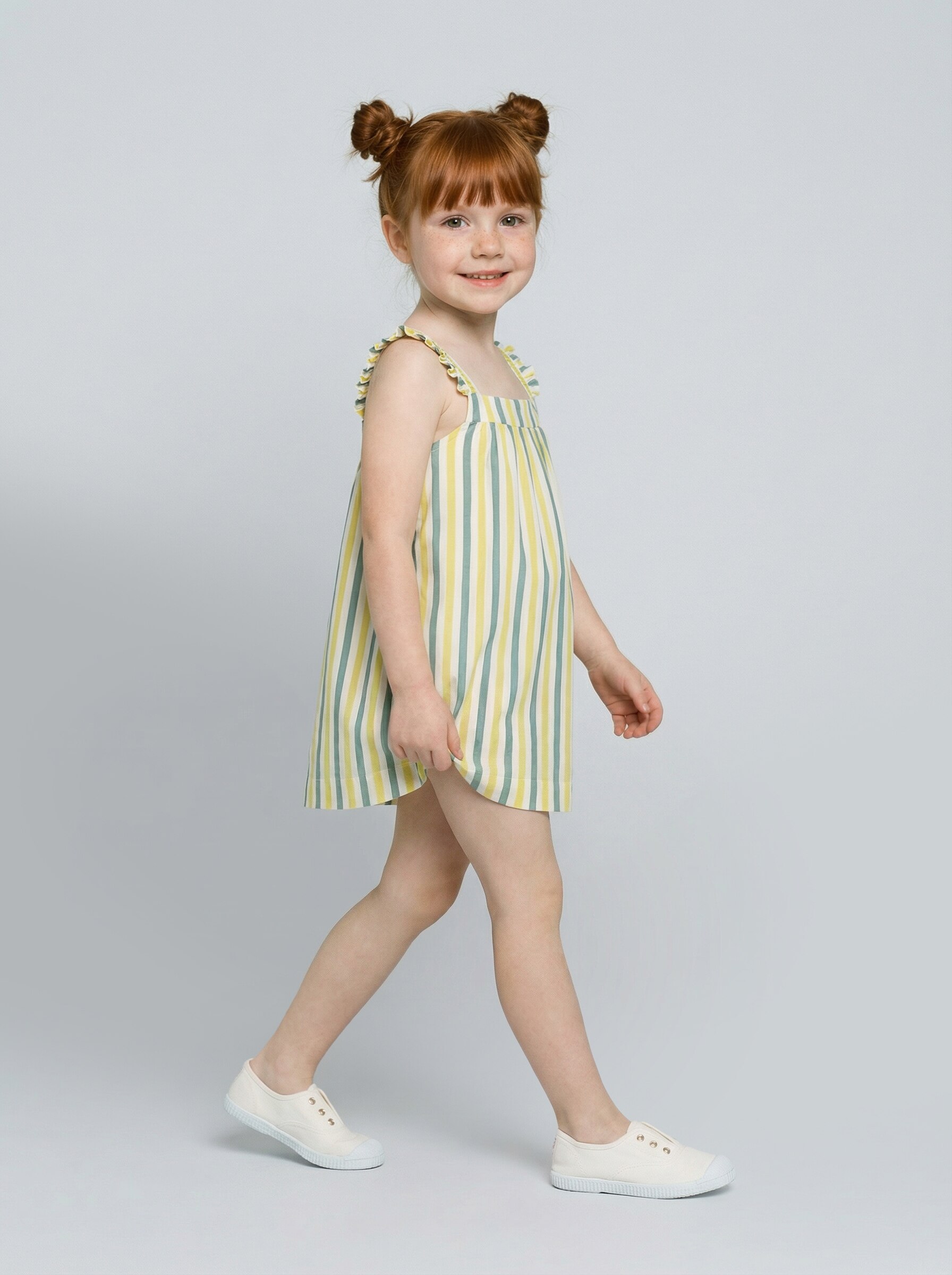 Vestido Infantil Gocco Branco-6