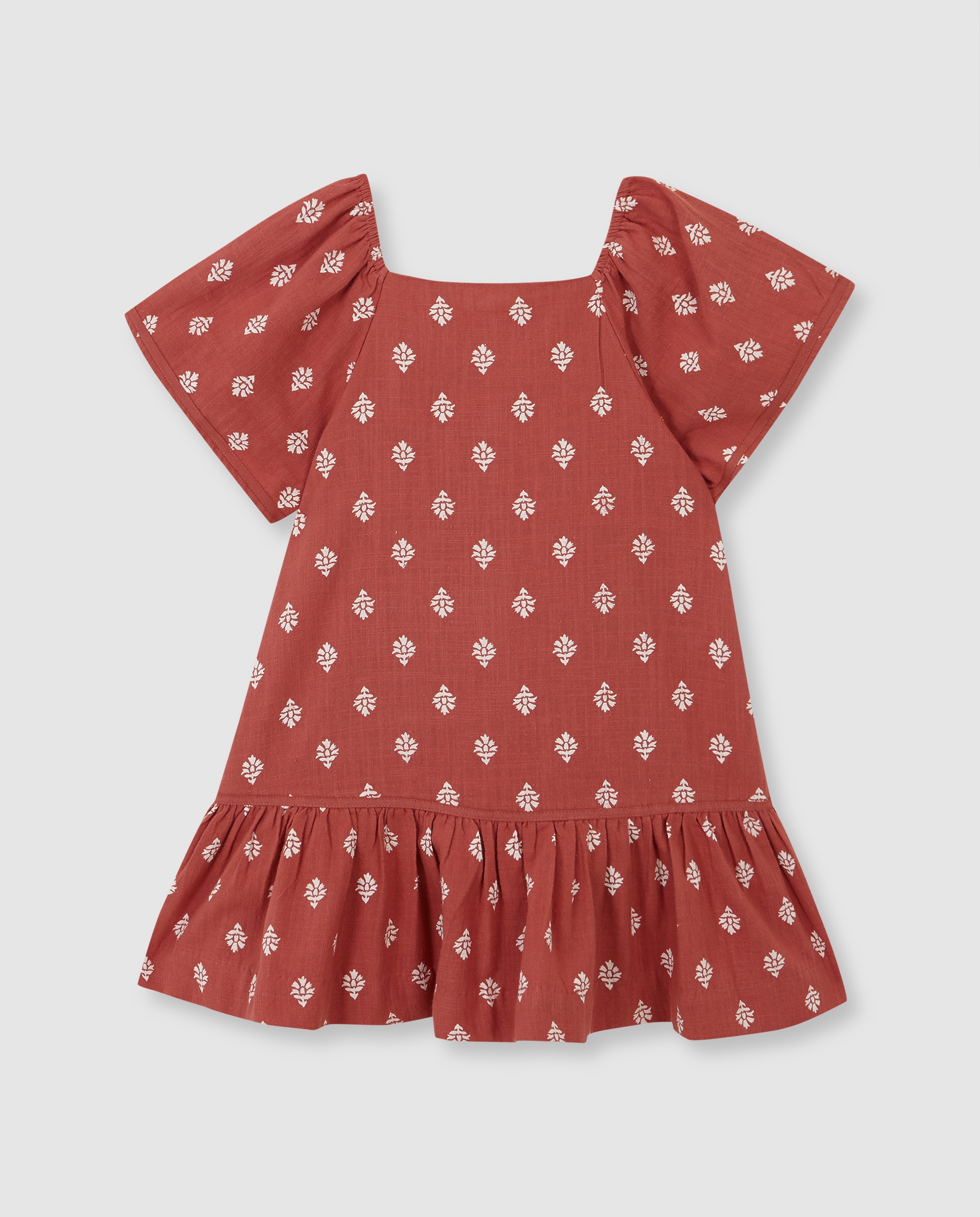 Vestido Infantil Artesanal Rosa-2