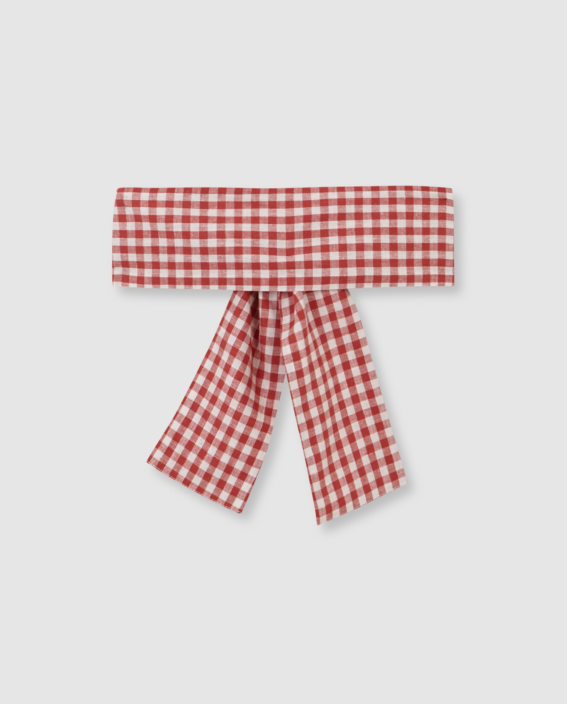 Faixa Infantil de Linho para Vestidos Gocco Branco-3