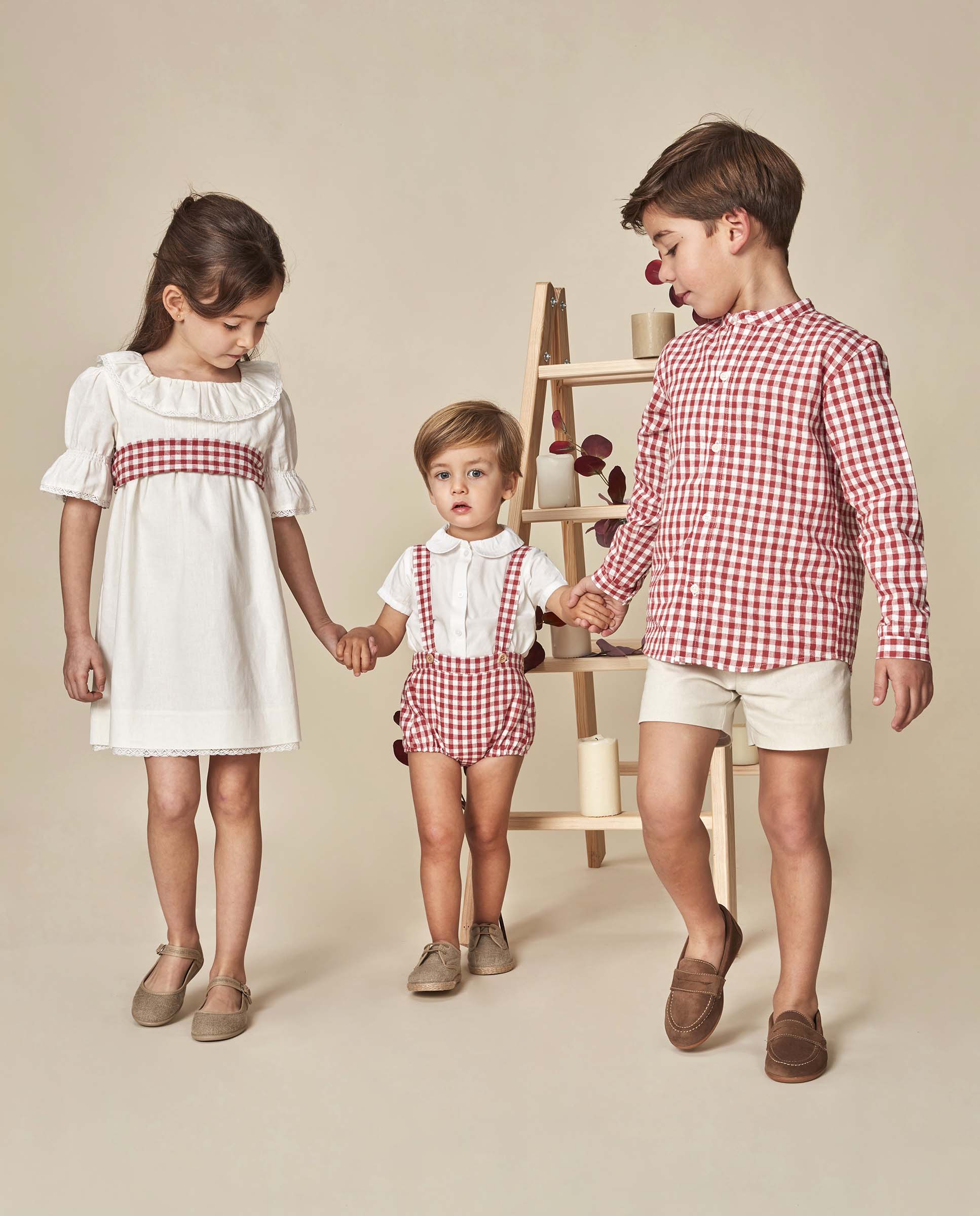 Faixa Infantil de Linho para Vestidos Gocco Branco-7
