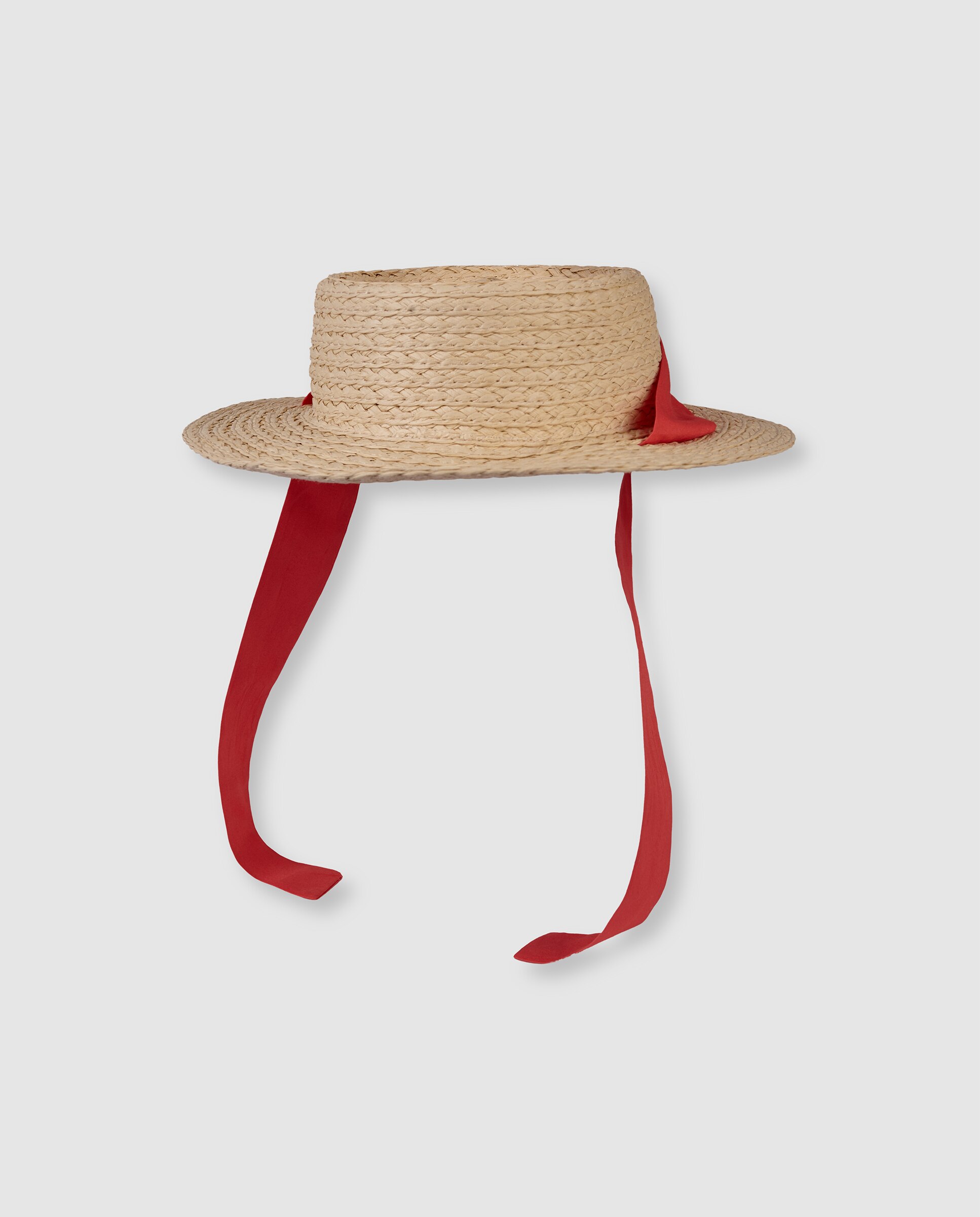 Chapéu Infantil com Fita em Coral Gocco Bambu-3