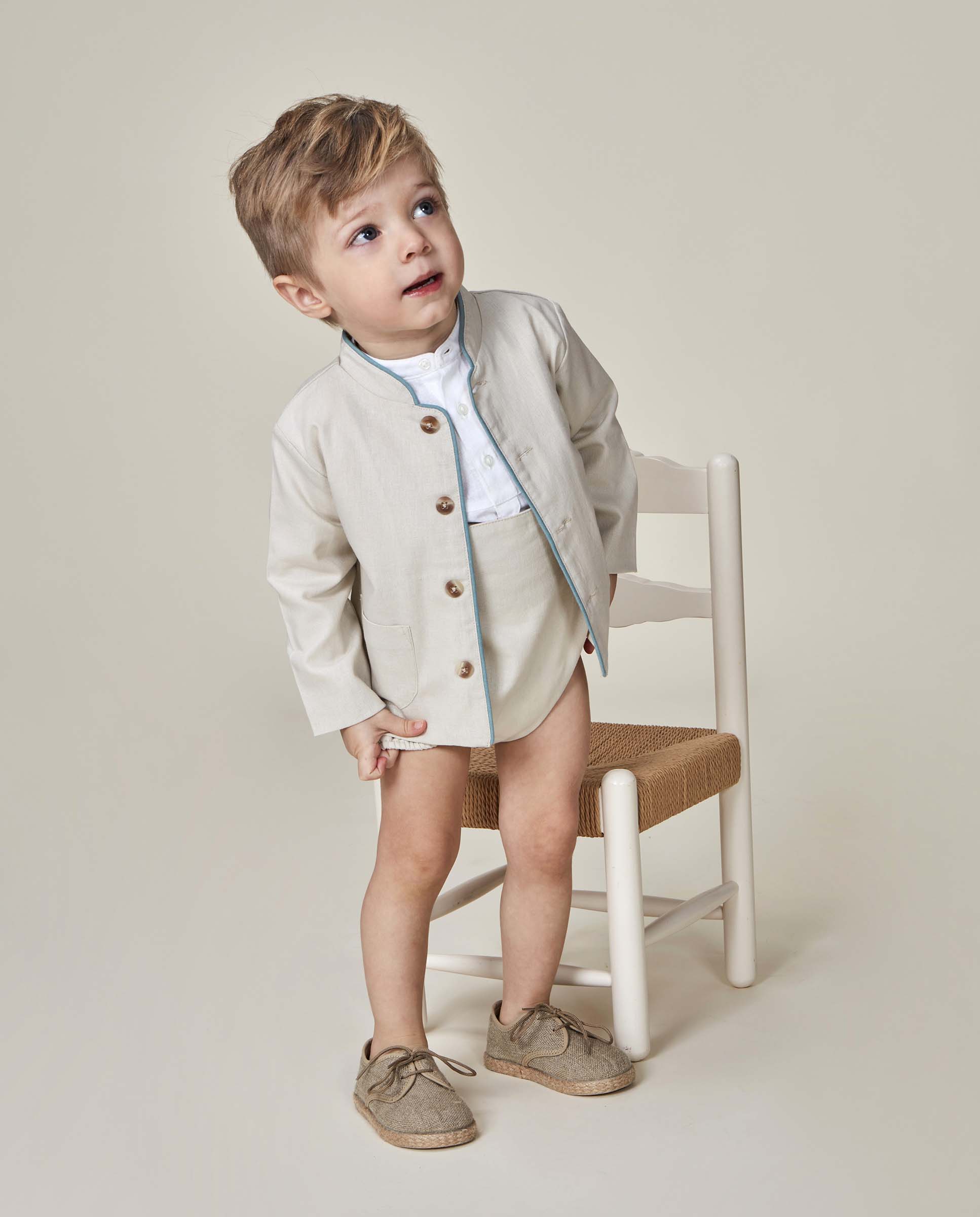 Imagem 0 de Casaco para Bebé de Linho