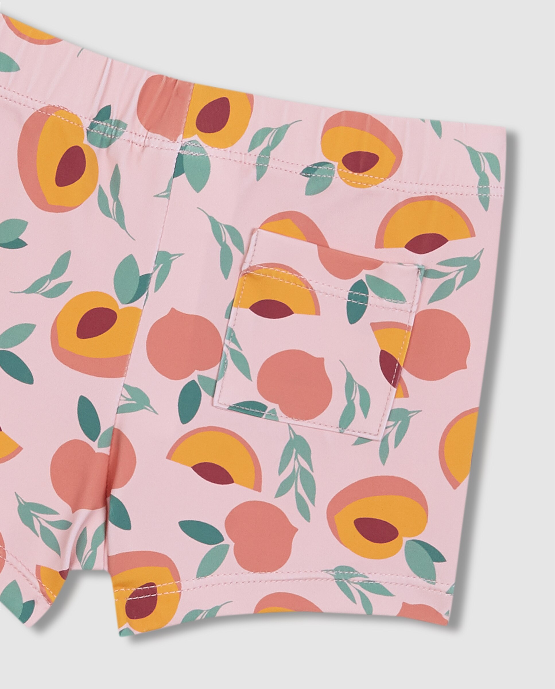 Fato de Banho para Bebé de Pêssegos Gocco Rosa-claro-4