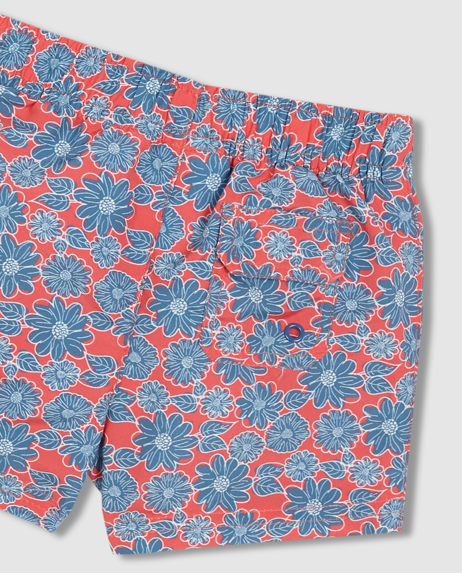 Fato de Banho para Bebé de Flor Grande Gocco Rosa / azul marinho-4
