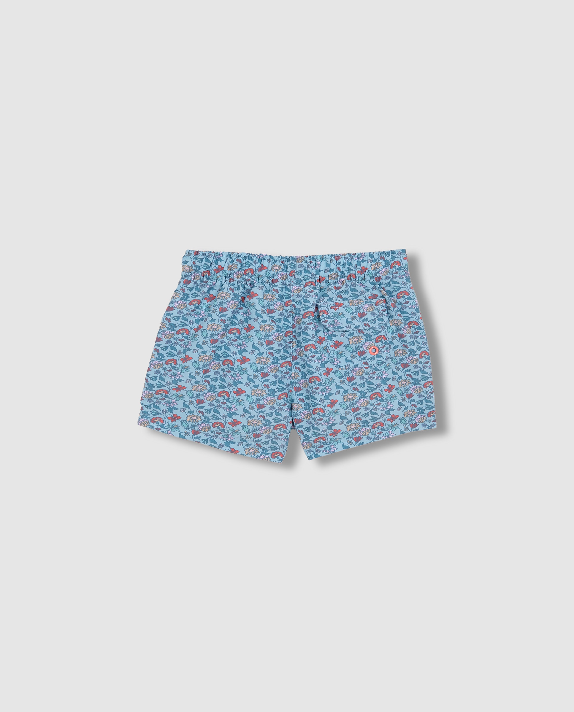 Fato de Banho para Bebé com Estampado Floral Gocco Azul-claro-2