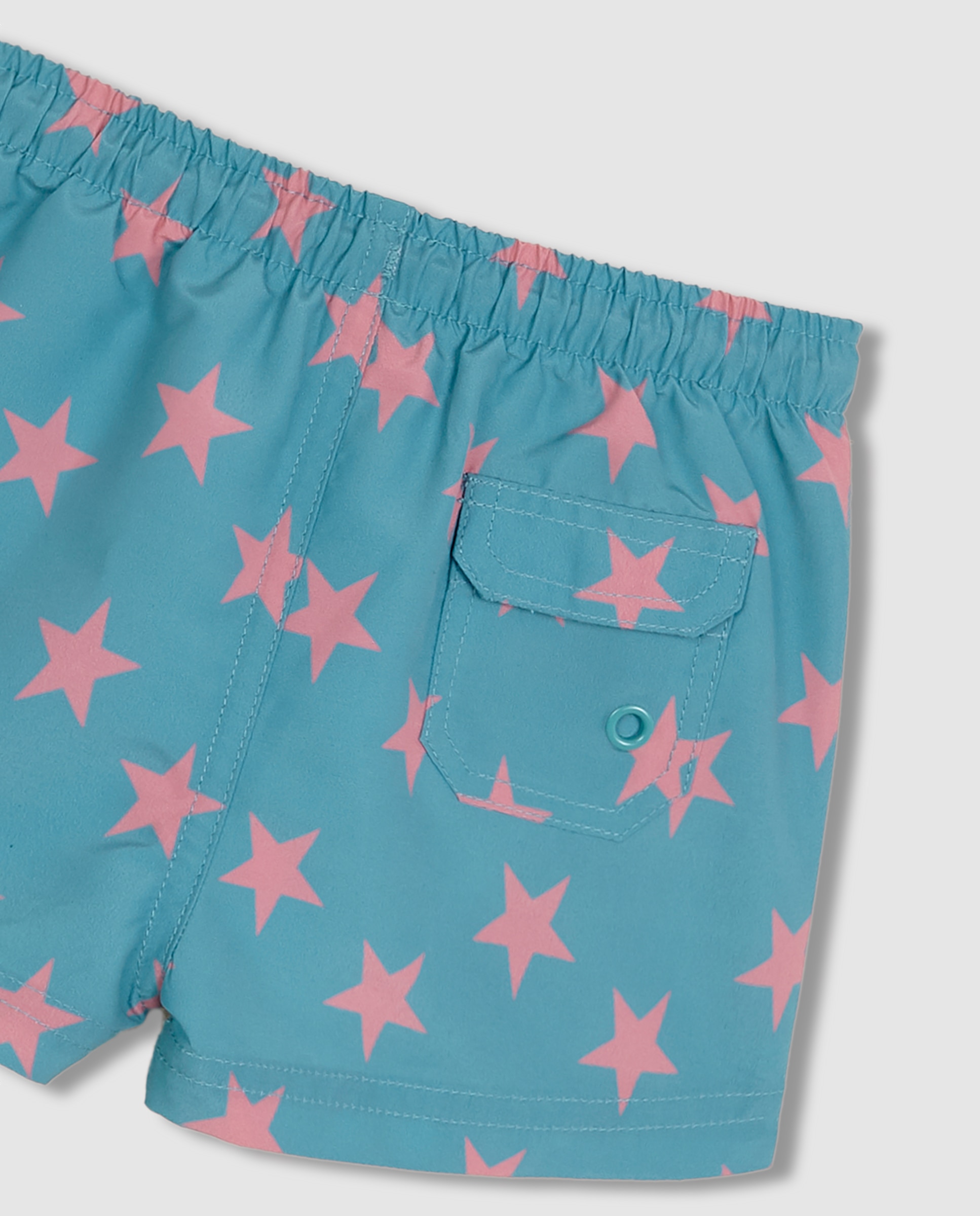 Fato de Banho para Bebé de Estrelas Gocco Azul / Verde-4