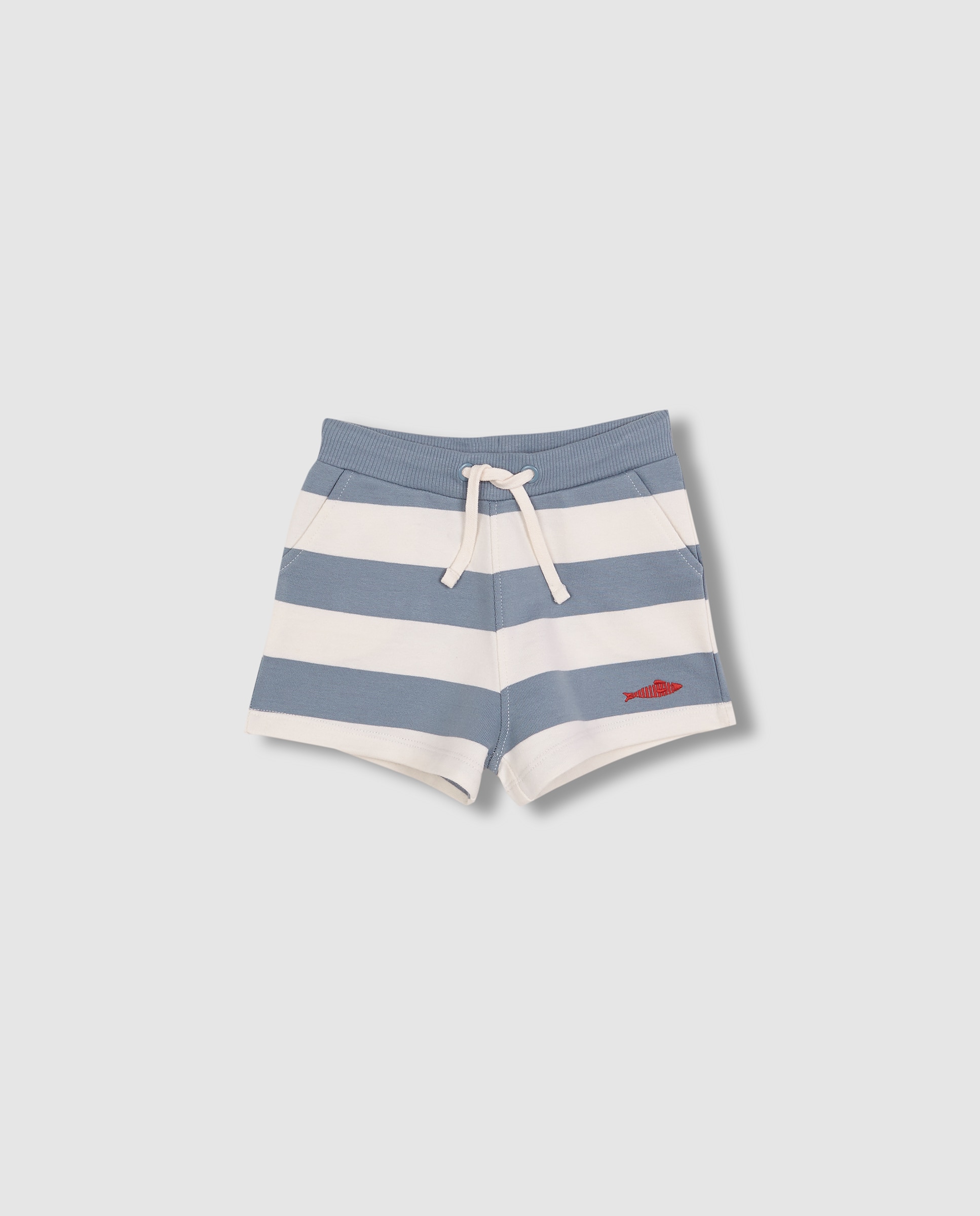 Imagem 0 de Bermuda para Bebé de Felpa Às Riscas
