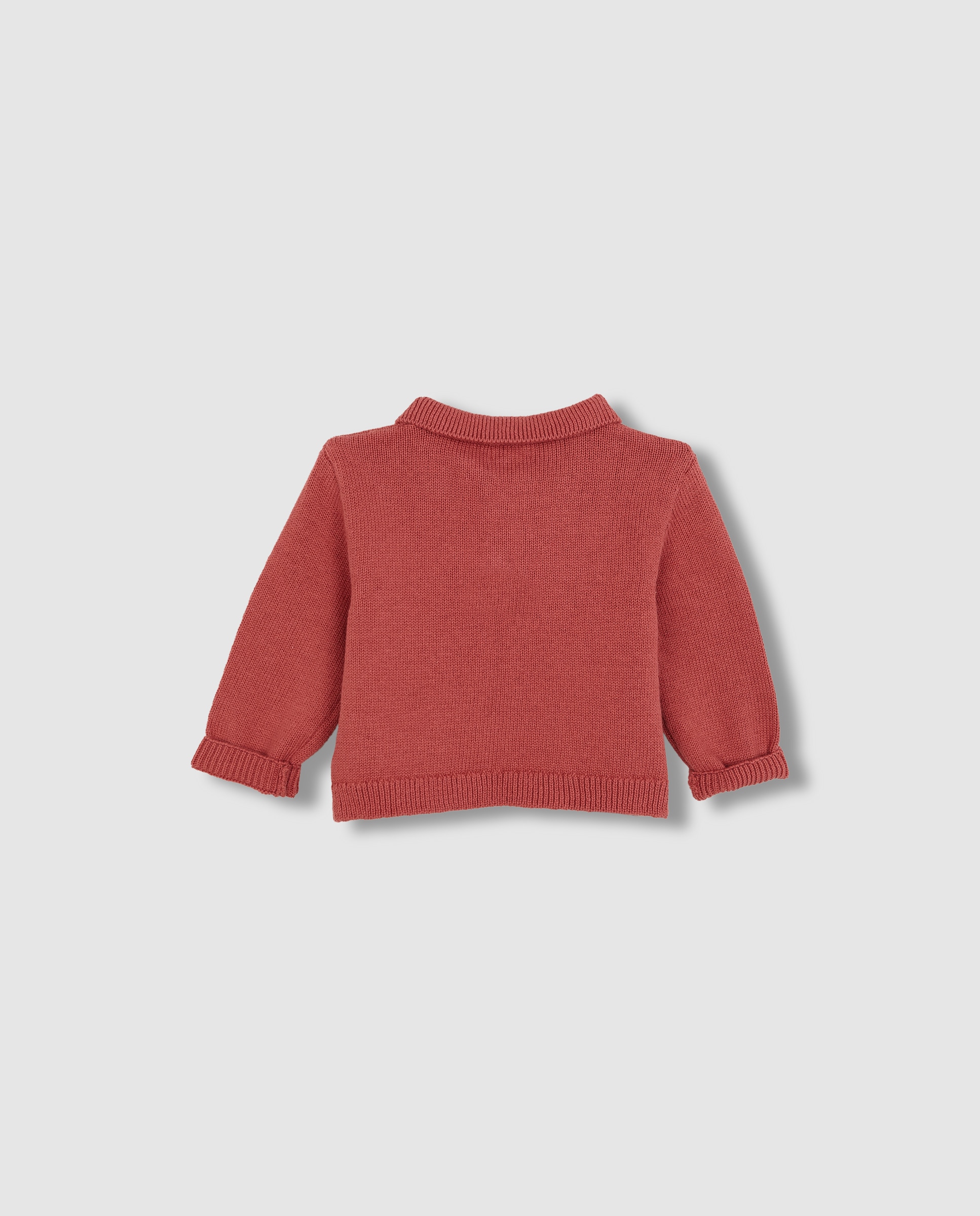 Camisola para Bebé Estilo Polo Gocco Rosa-2