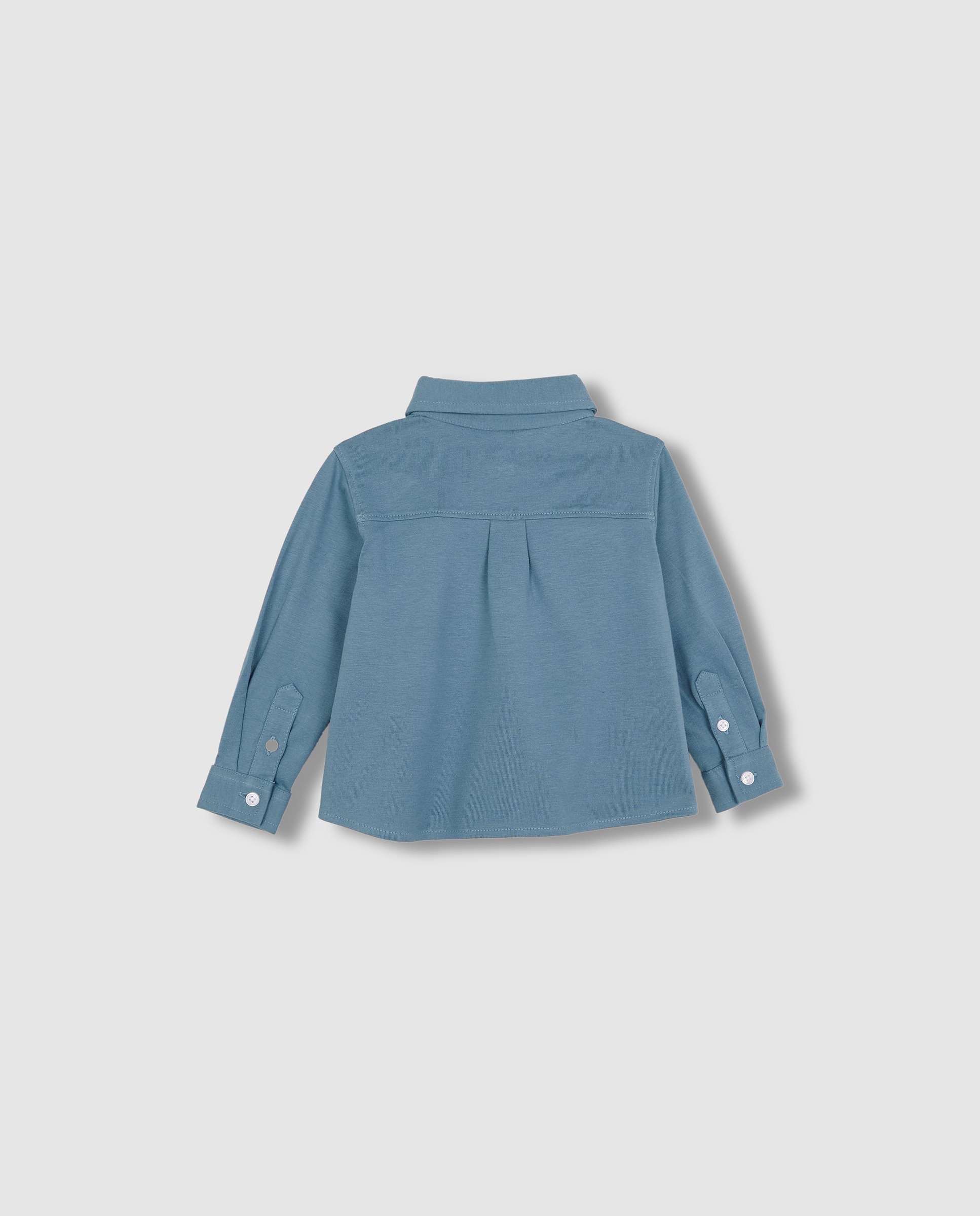 Camisa Polo de Bebé Gocco Azul-2