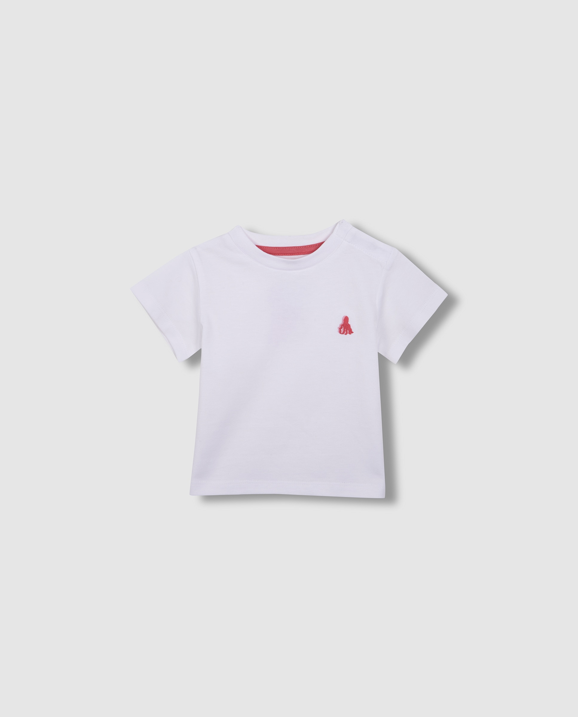 T-shirt para Bebé Polvo Gocco Branco-1