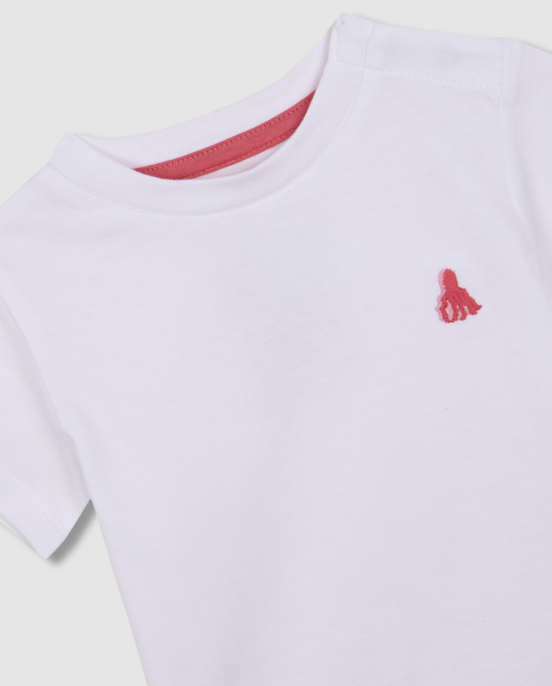 T-shirt para Bebé Polvo Gocco Branco-3