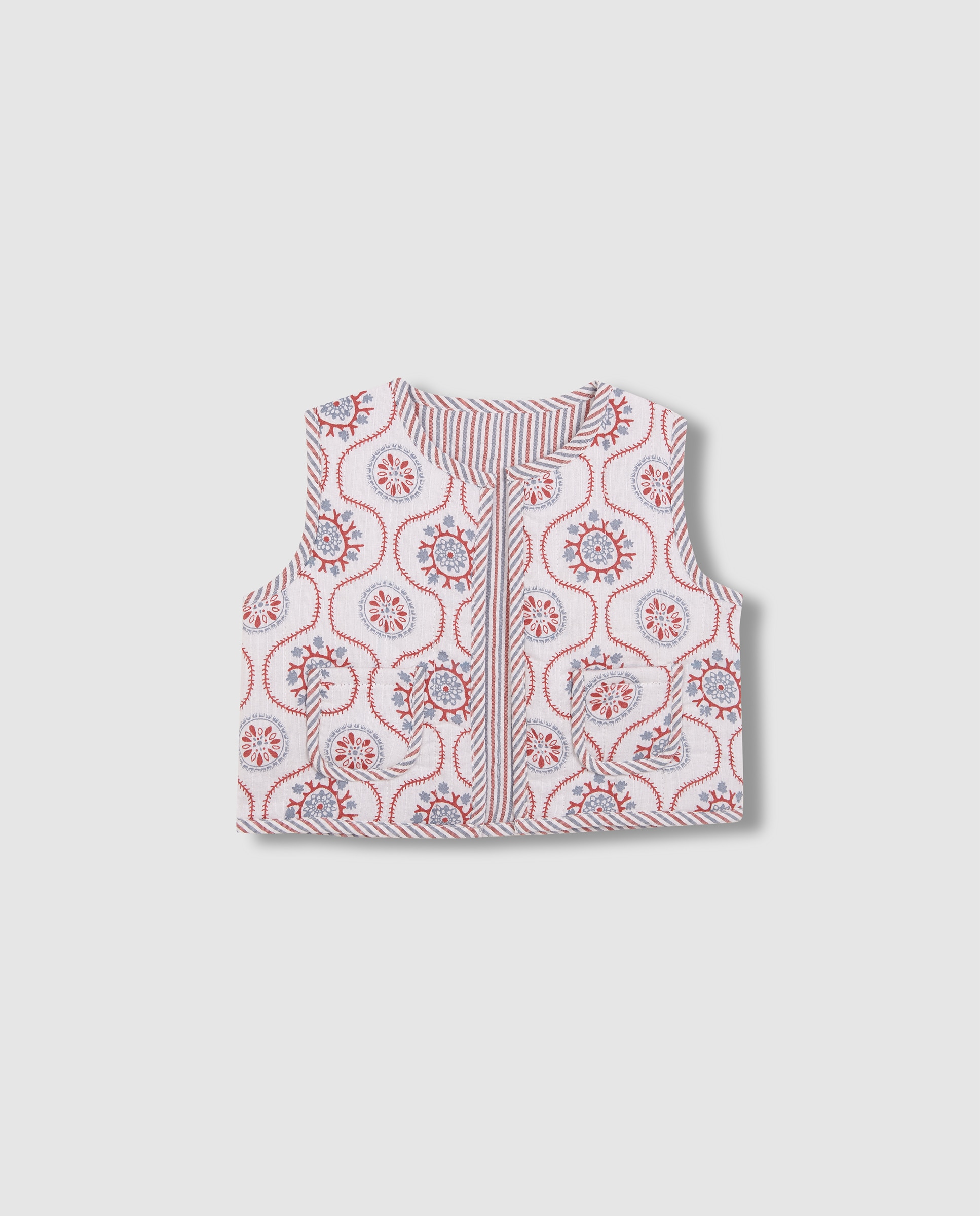 Imagem 0 de Colete para Bebé Acolchoado com Estampado Reversível