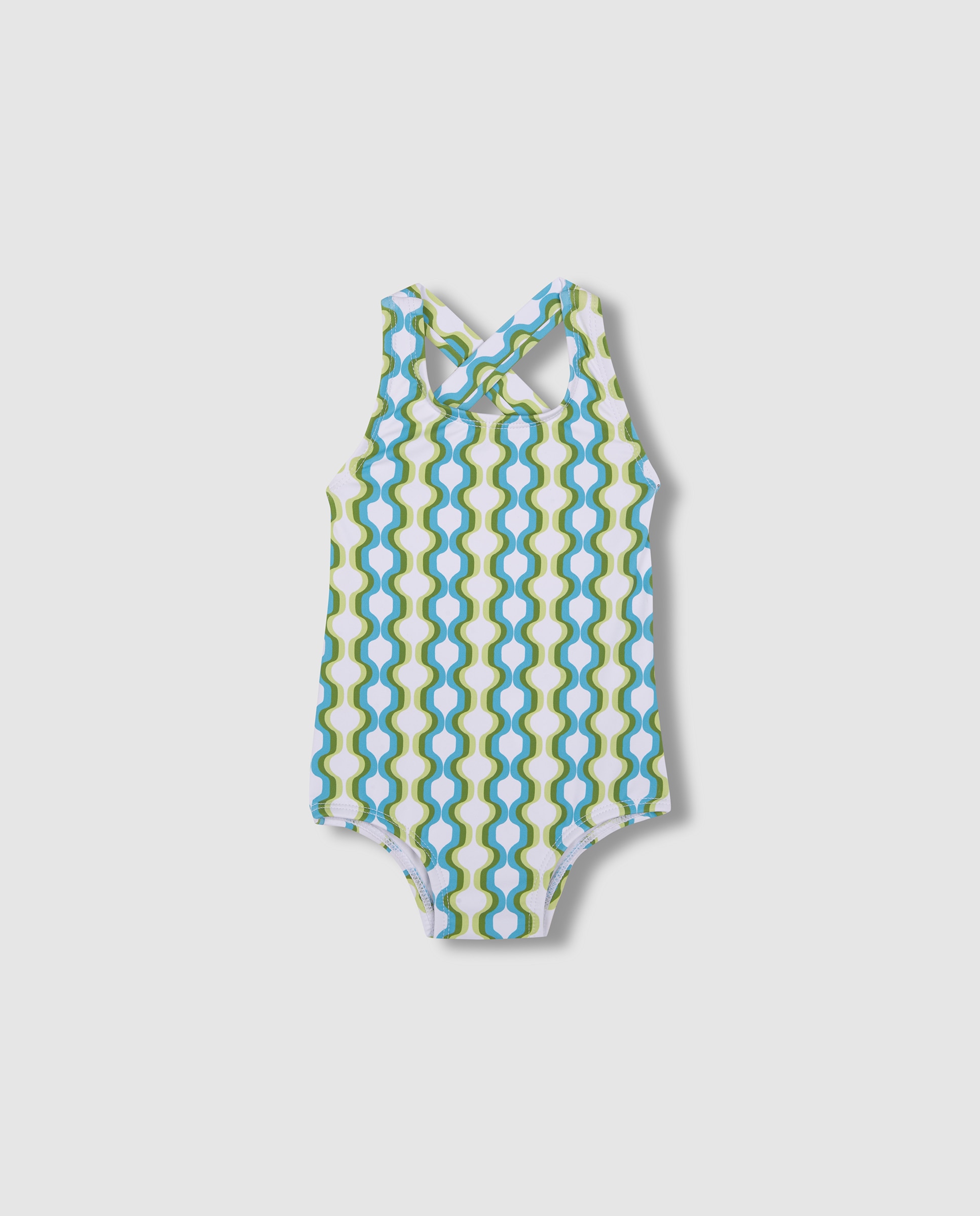 Imagem 0 de Fato de Banho para Bebé com Estampado Geométrico