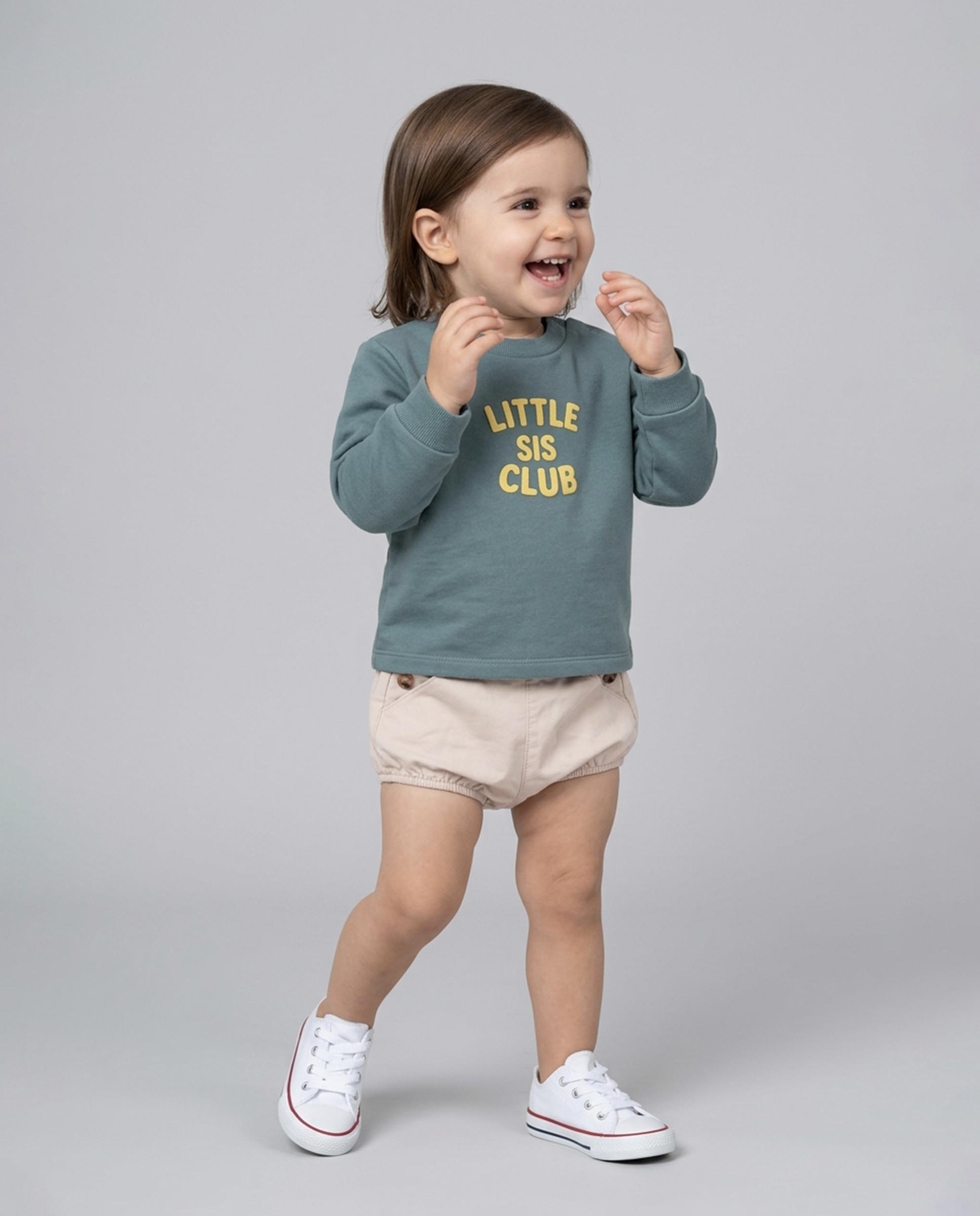 Sweatshirt de Bebé Sister Gocco Verde-6