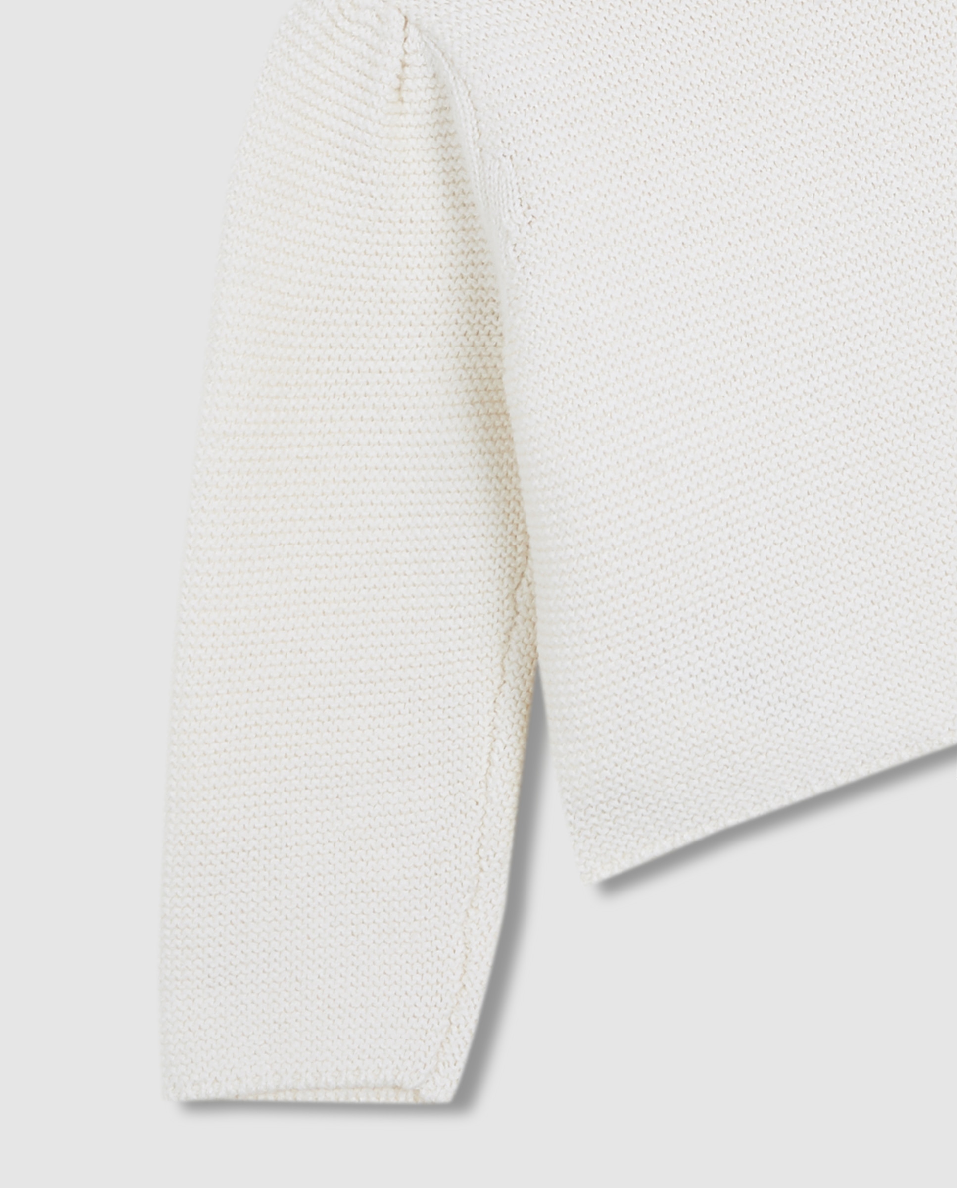 Casaco para Bebé de Malha Bobo Gocco Branco-marfim-6