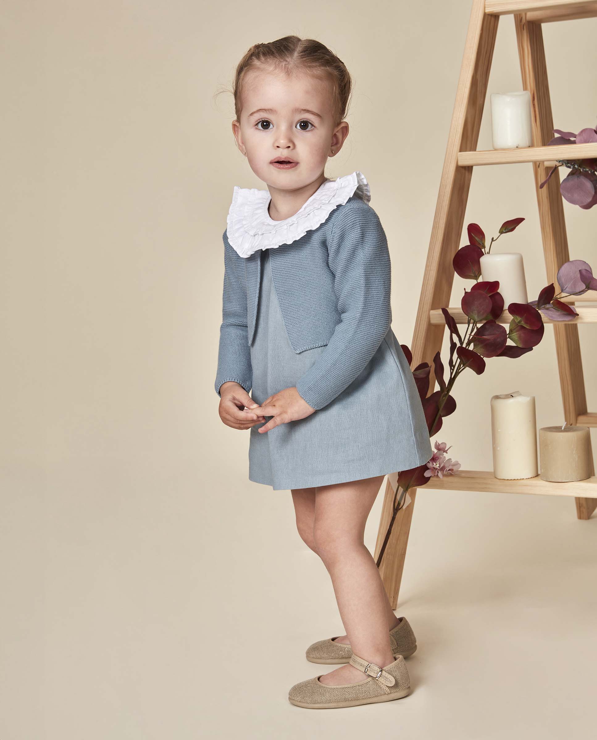 Imagem 0 de Casaco Curto para Bebé de Malha Bobo