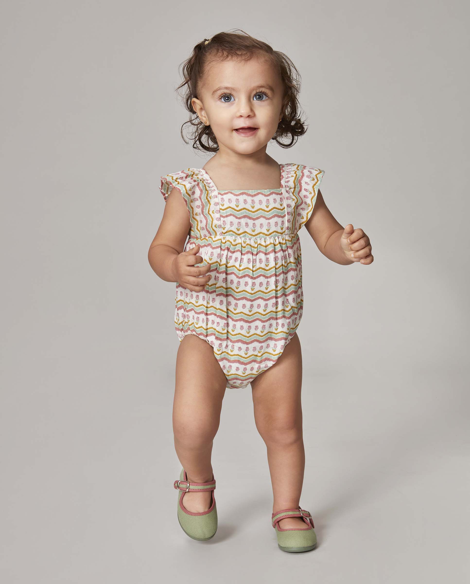 Imagem 0 de Macacão Curto para Bebé Ikat