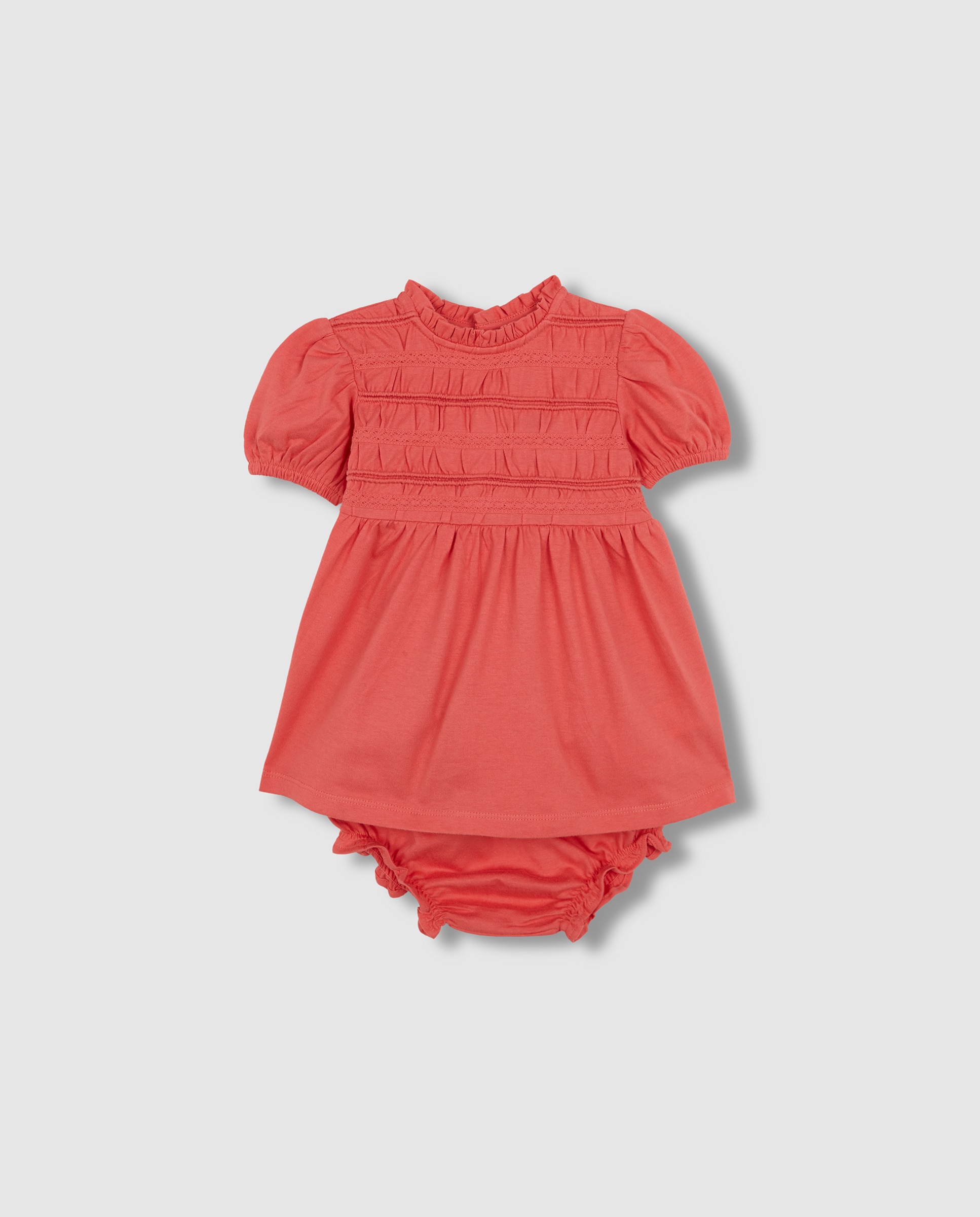 Imagem 0 de Vestido para Bebé com Franzido