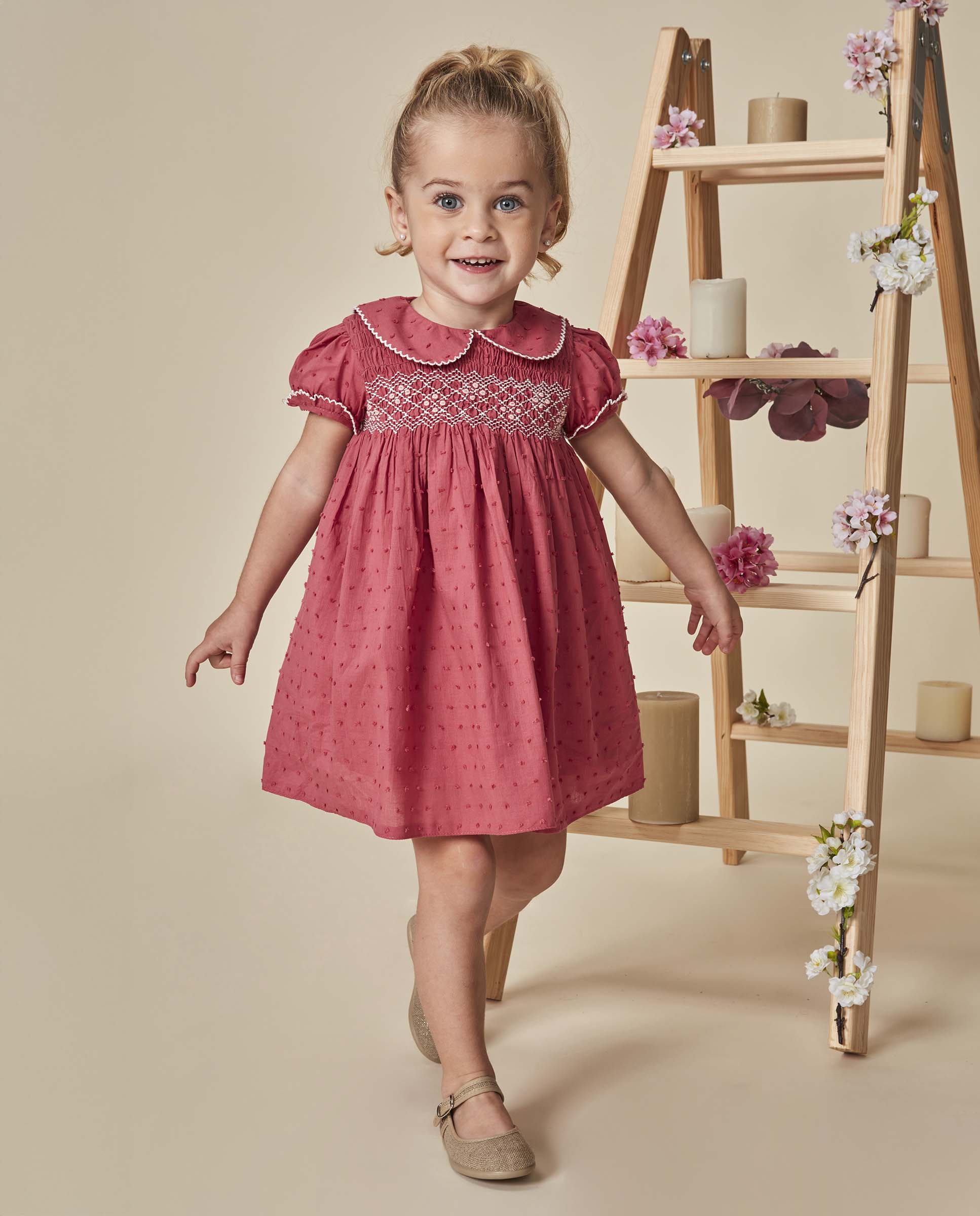 Imagem 0 de Vestido para Bebé com Smock