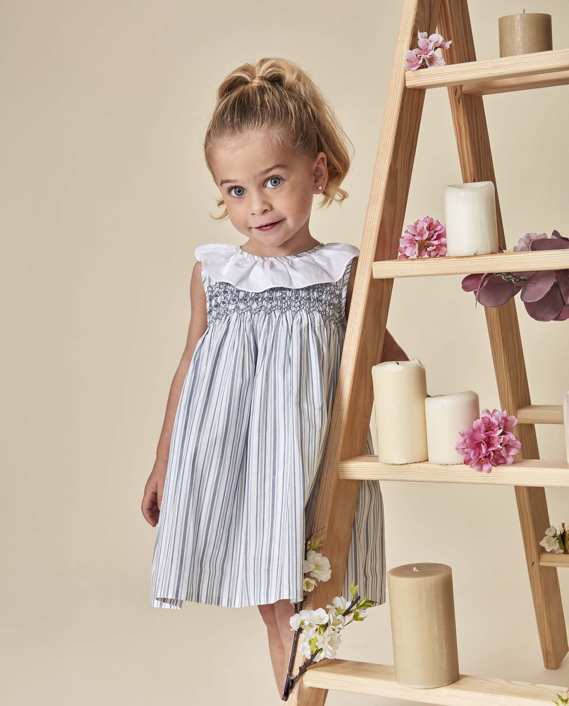 Imagem 0 de Vestido para Bebé com Smock